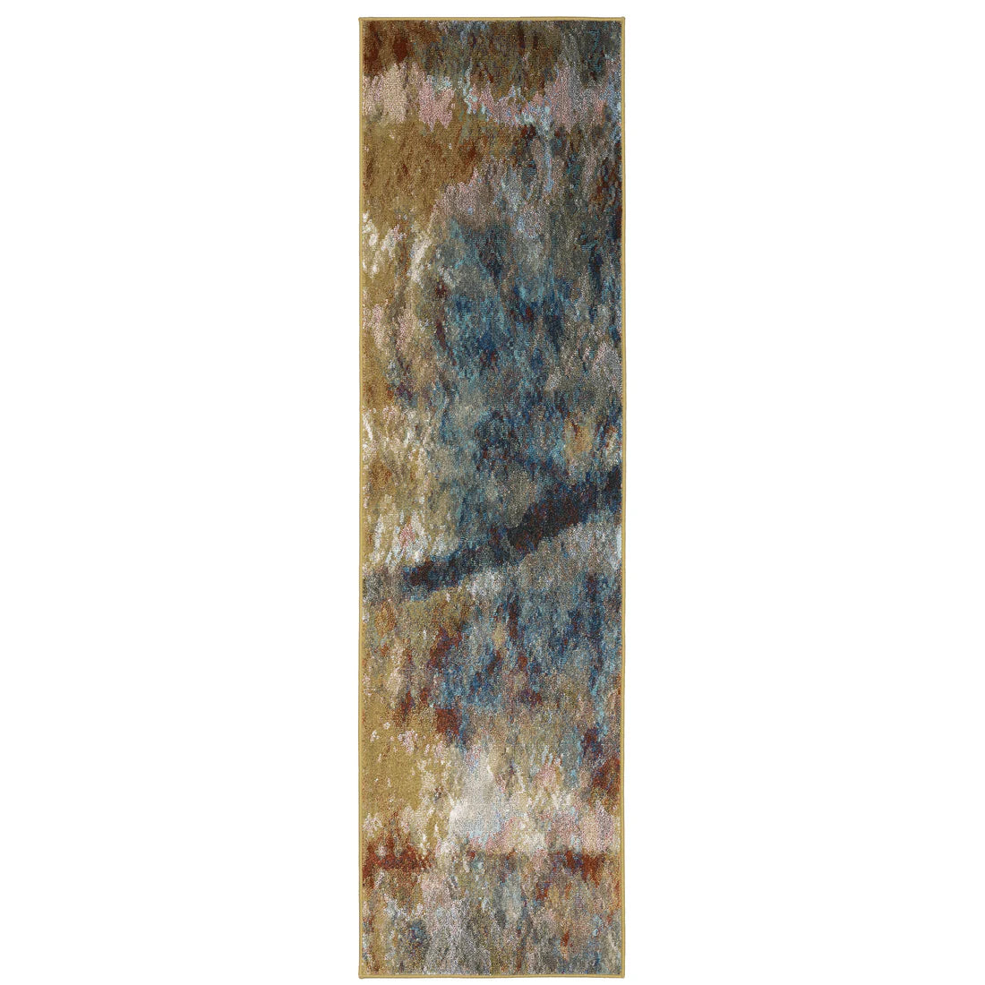 Oriental Weavers Venice 8123X Blue/Gold Area Rug