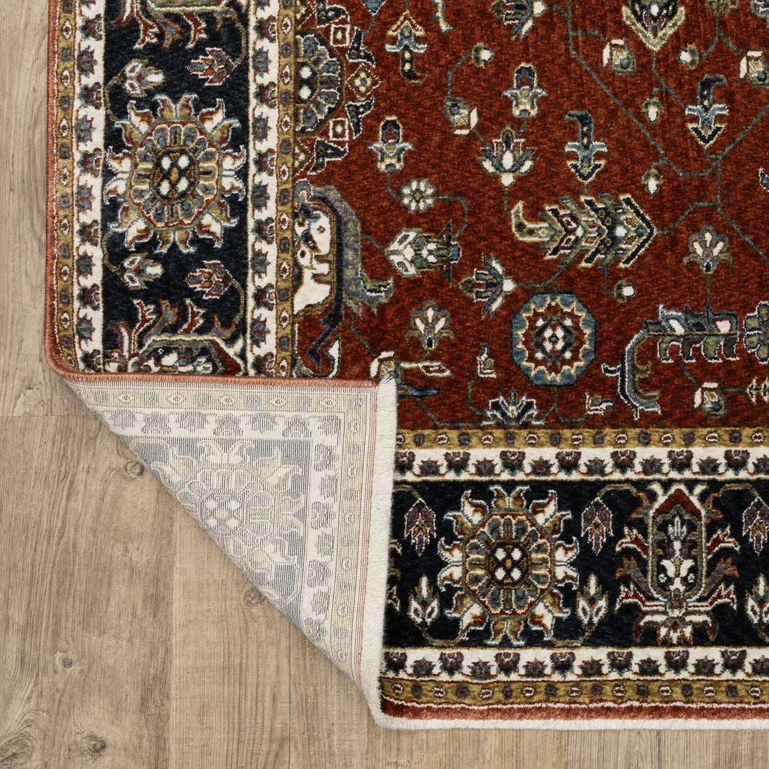 Oriental Weavers Vivian VI05X Red/Navy Area Rug