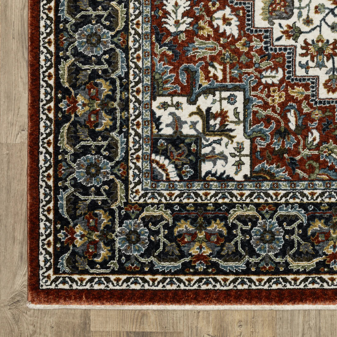 Oriental Weavers Vivian VI06A Red/Multi Area Rug