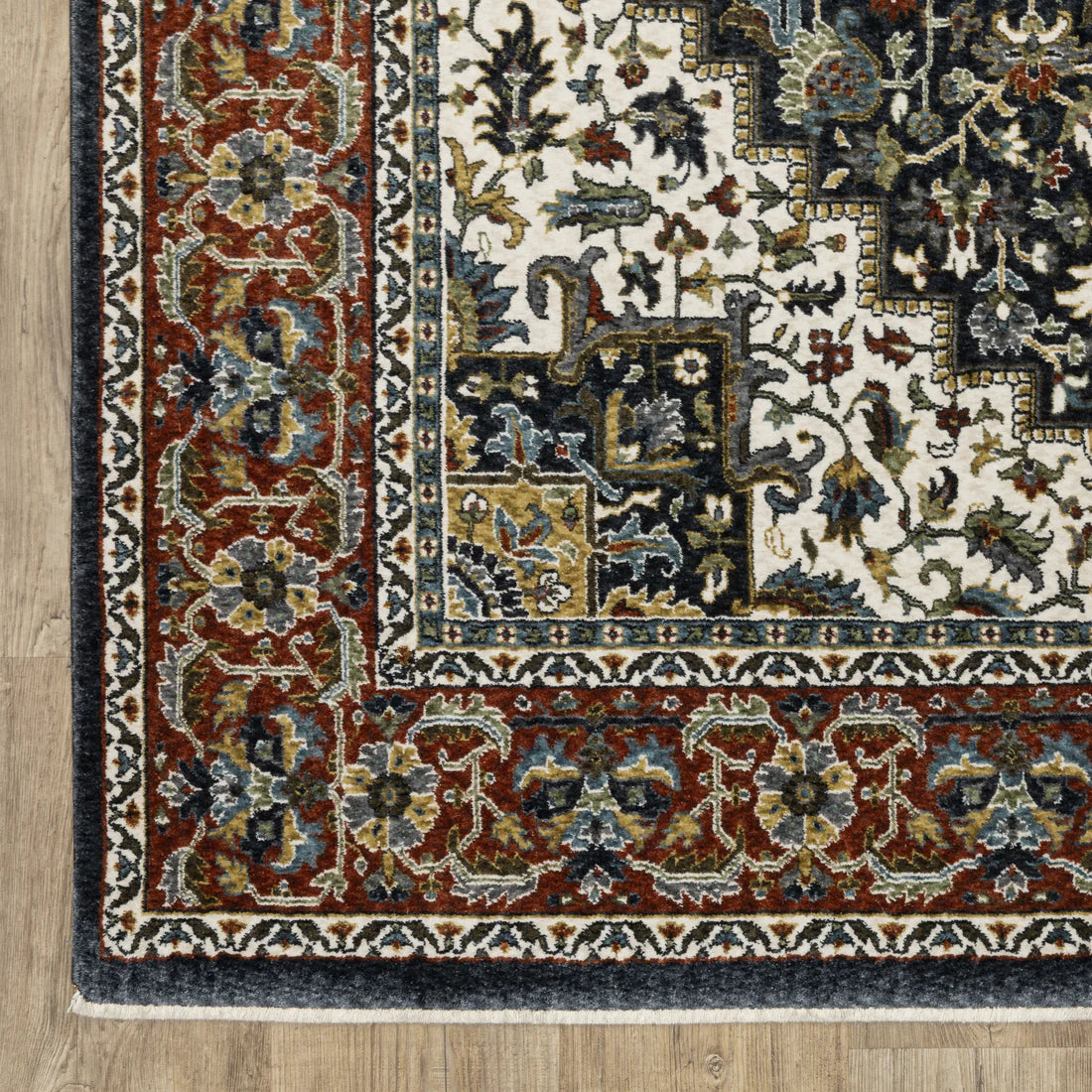 Oriental Weavers Vivian VI06C1 Navy/Multi Area Rug