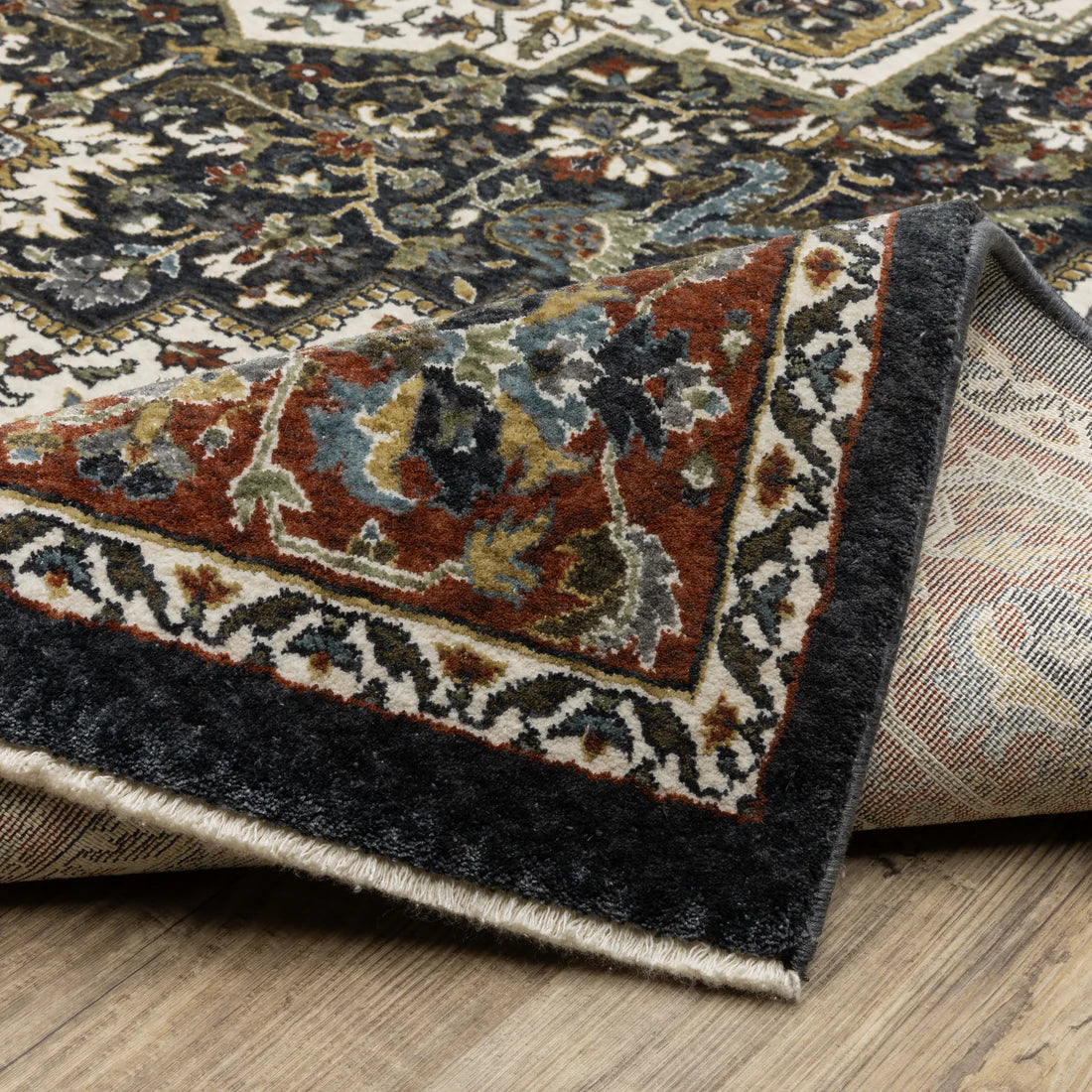 Oriental Weavers Vivian VI06C1 Navy/Multi Area Rug