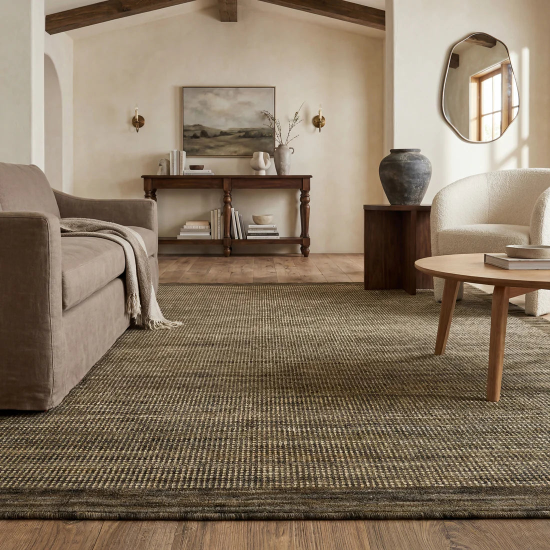 Oriental Weavers Warner WRN08 Brown/Brown Area Rug