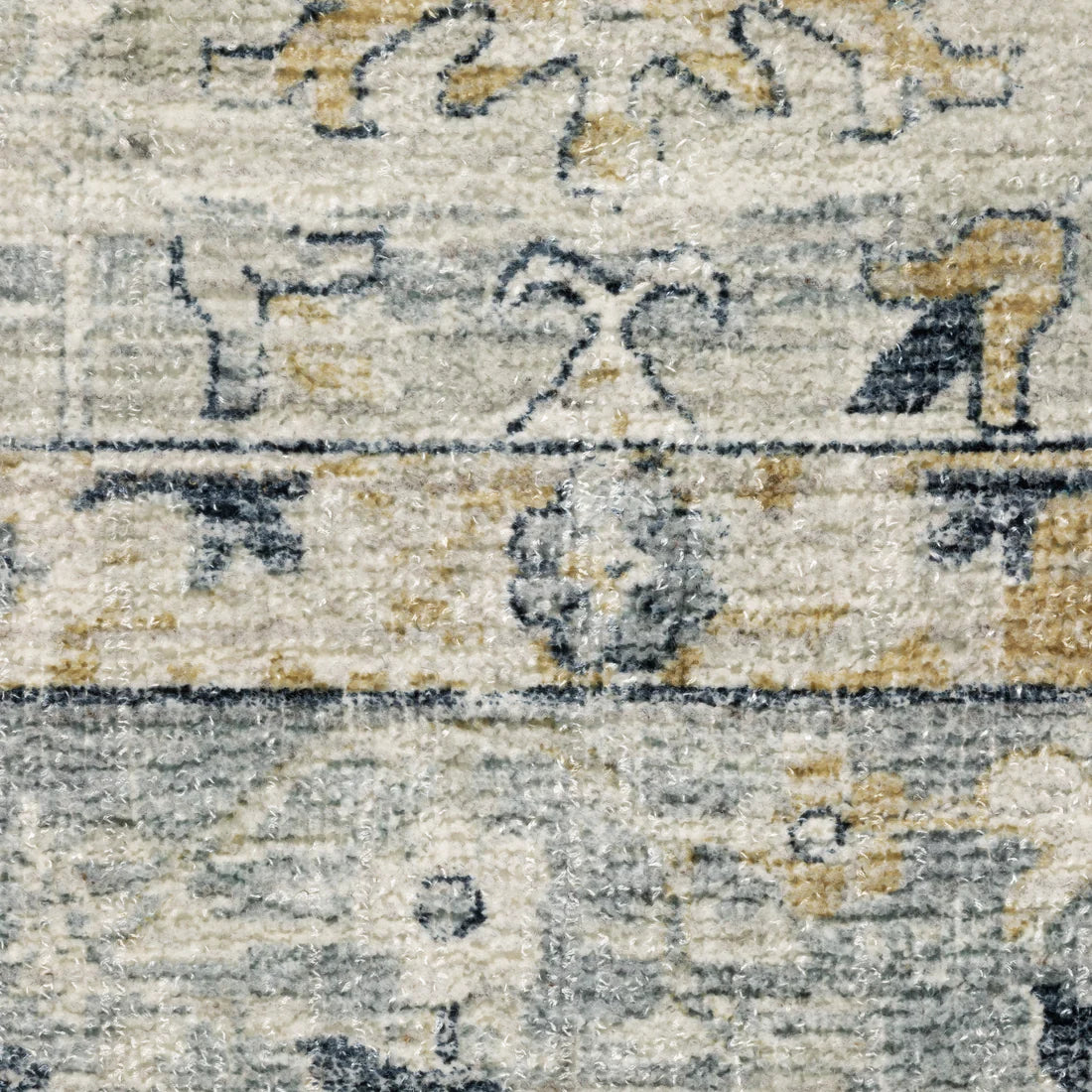 Oriental Weavers Windham WIN01 Ivory/Blue Area Rug