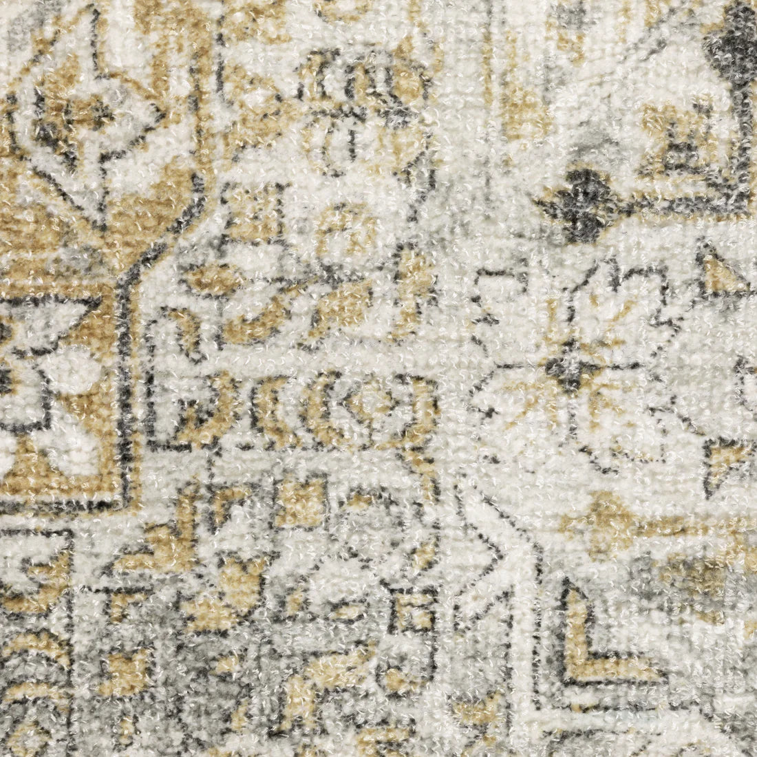 Oriental Weavers Windham WIN05 Grey/Gold Area Rug