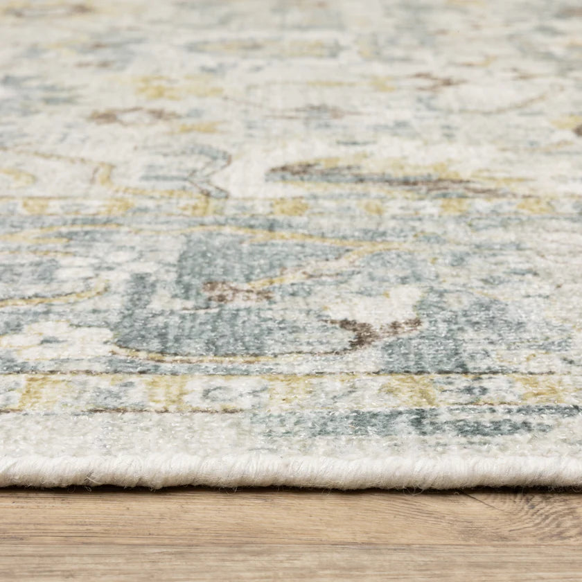 Oriental Weavers Windham WIN06 Ivory/Blue Area Rug