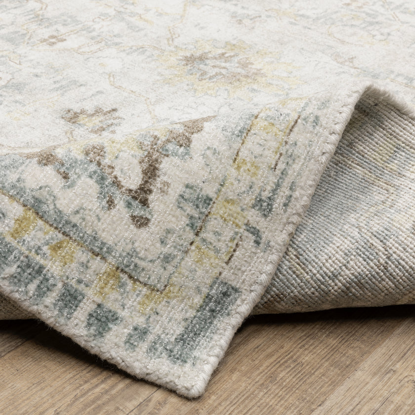 Oriental Weavers Windham WIN06 Ivory/Blue Area Rug