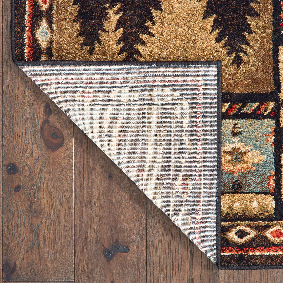 Oriental Weavers Woodlands 1041C Black/Multi Area Rug