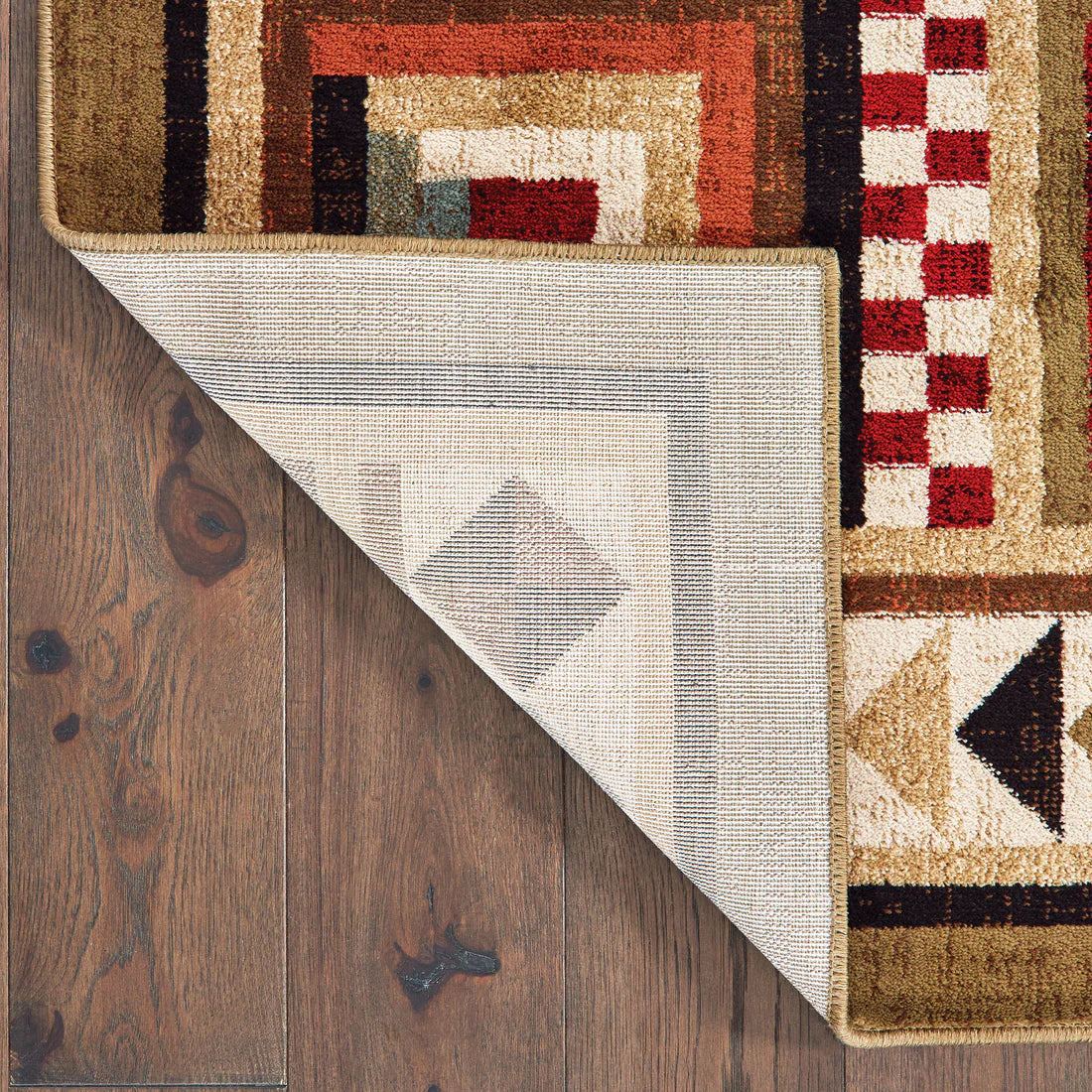 Oriental Weavers Woodlands 9596A Brown/Multi Area Rug