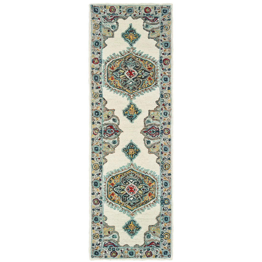 Oriental Weavers Zahra 75505 Ivory/Grey Area Rug