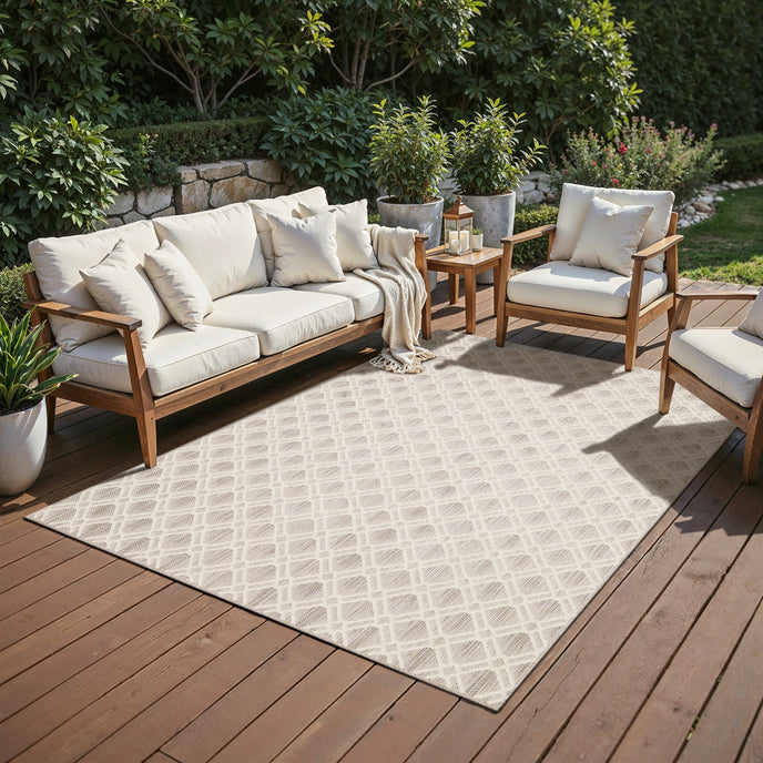 Oriental Weavers Zarina ZAR01 Ivory/Beige Area Rug