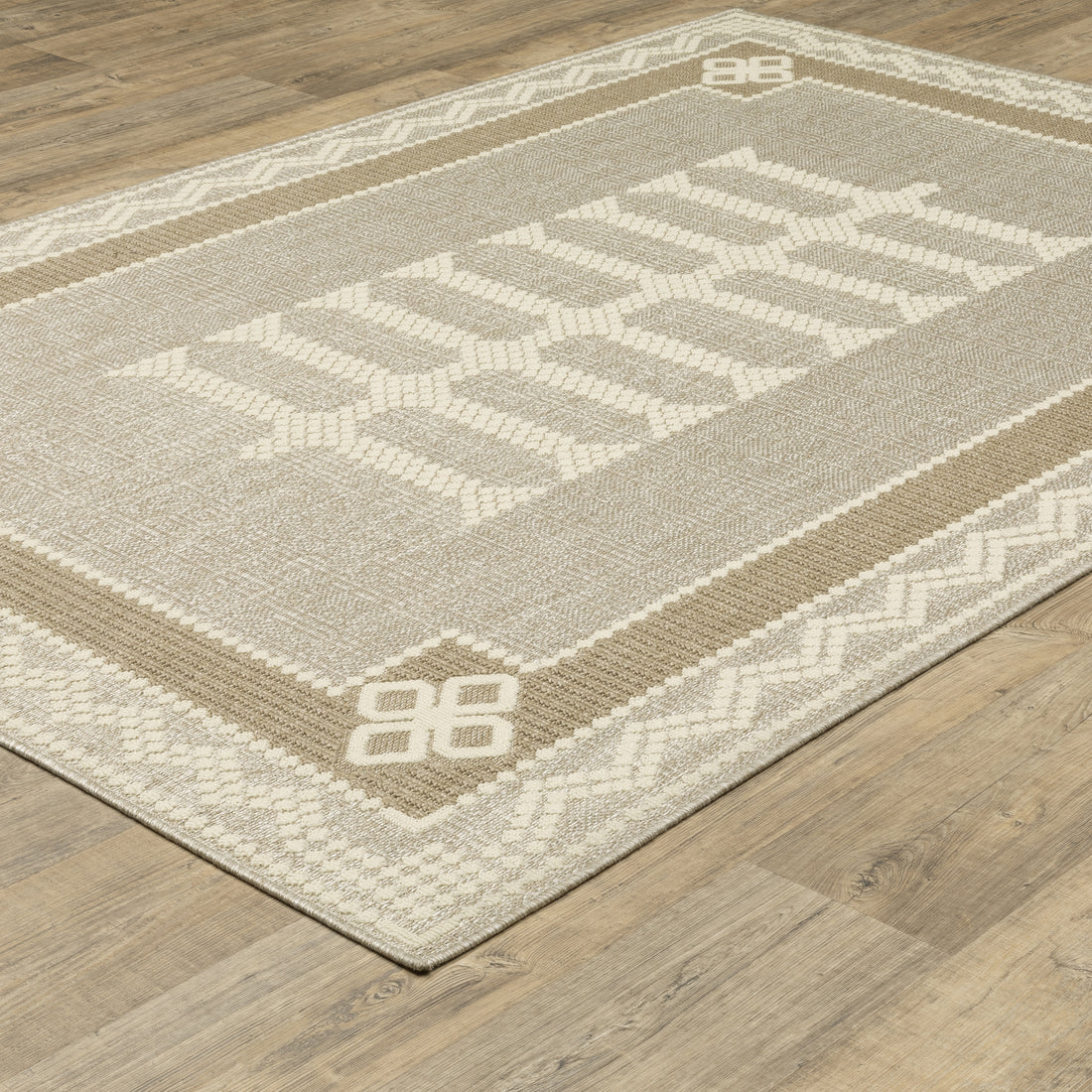 Oriental Weavers Zarina ZAR08 Beige/Brown Area Rug