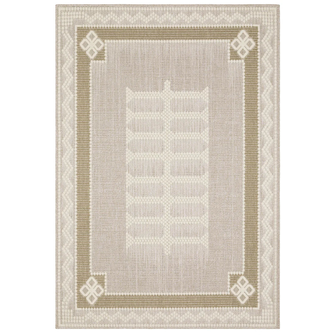 Oriental Weavers Zarina ZAR08 Beige/Brown Area Rug