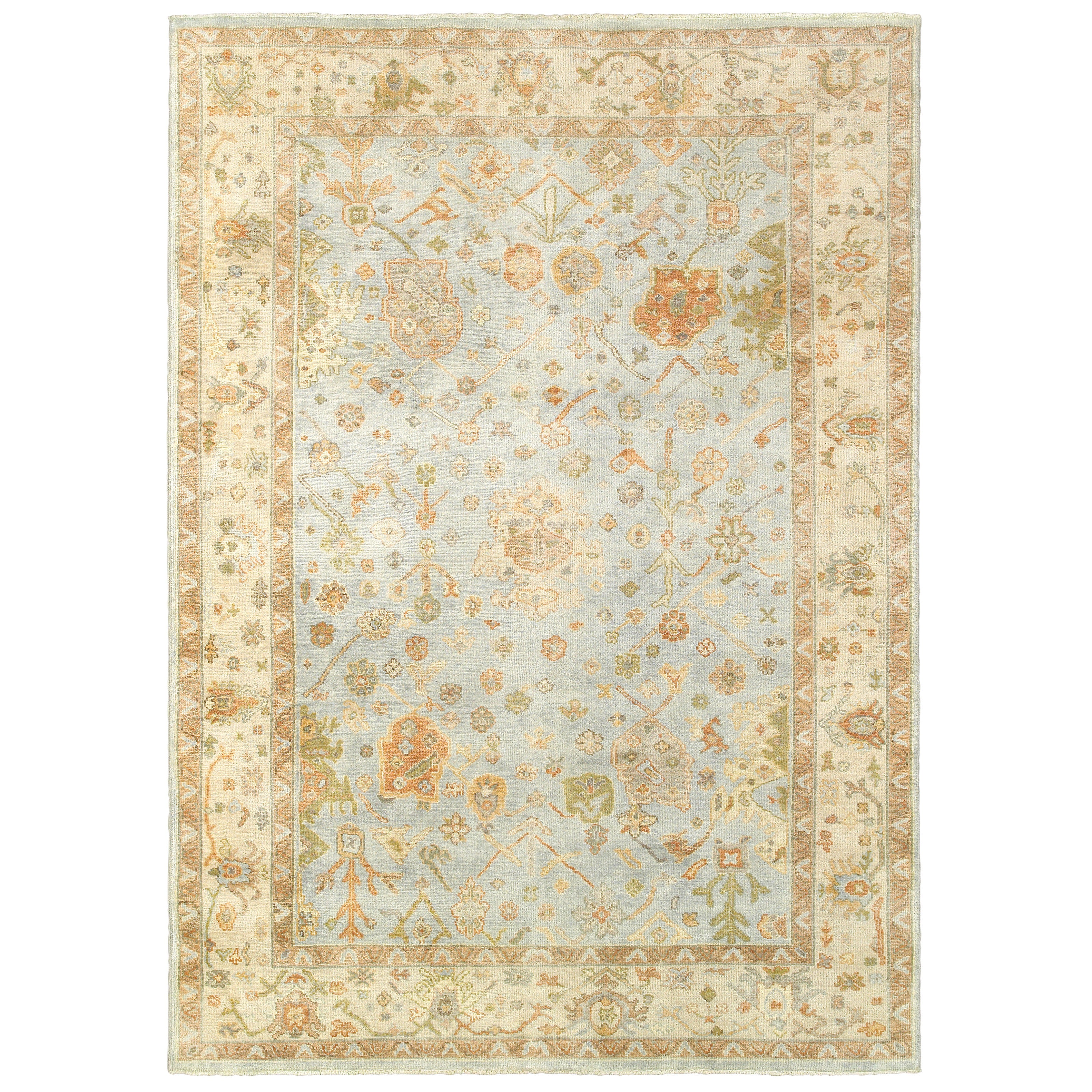 Oriental Weavers Palace 10304 Blue/Sand Area Rug