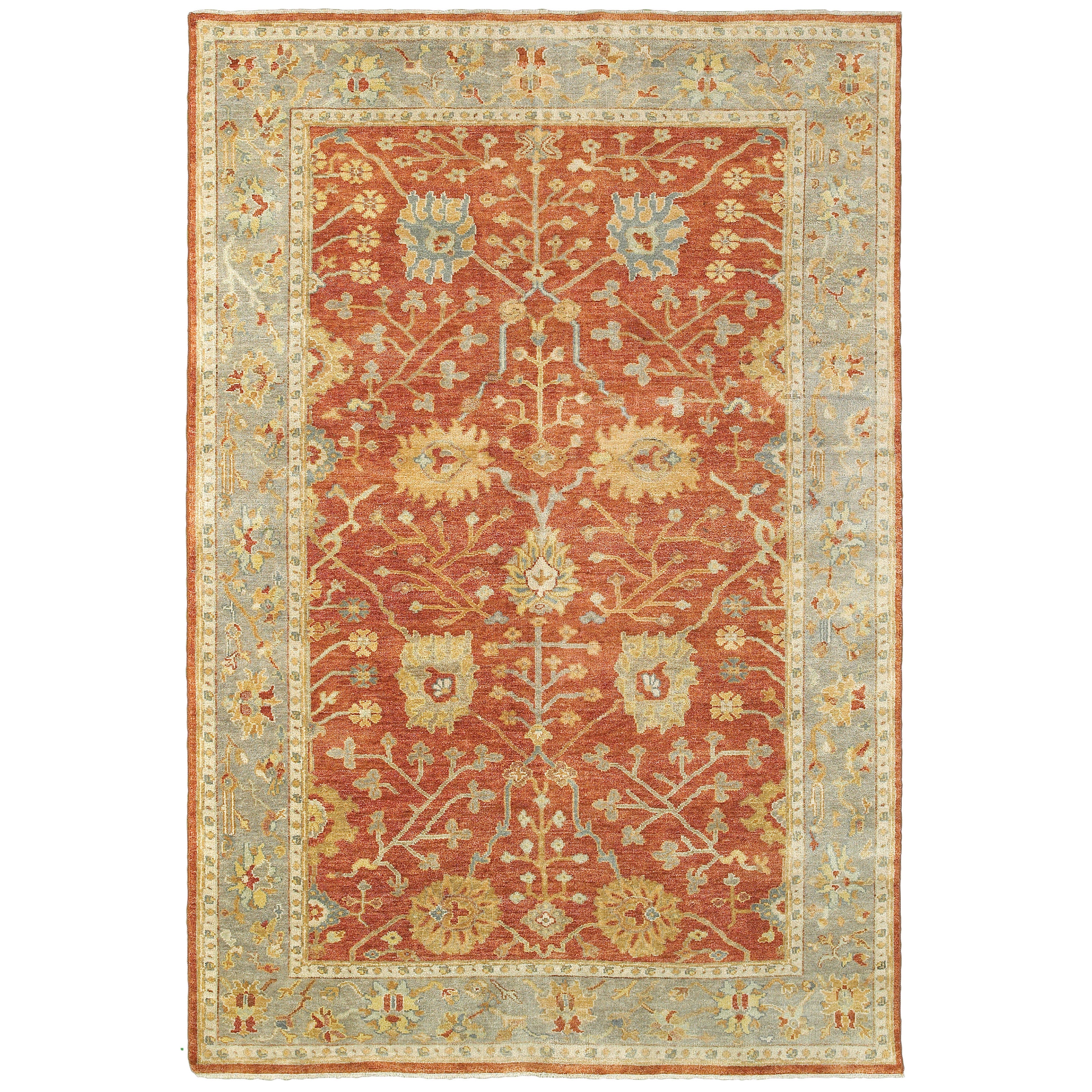 Oriental Weavers Palace 10306 Red/Grey Area Rug