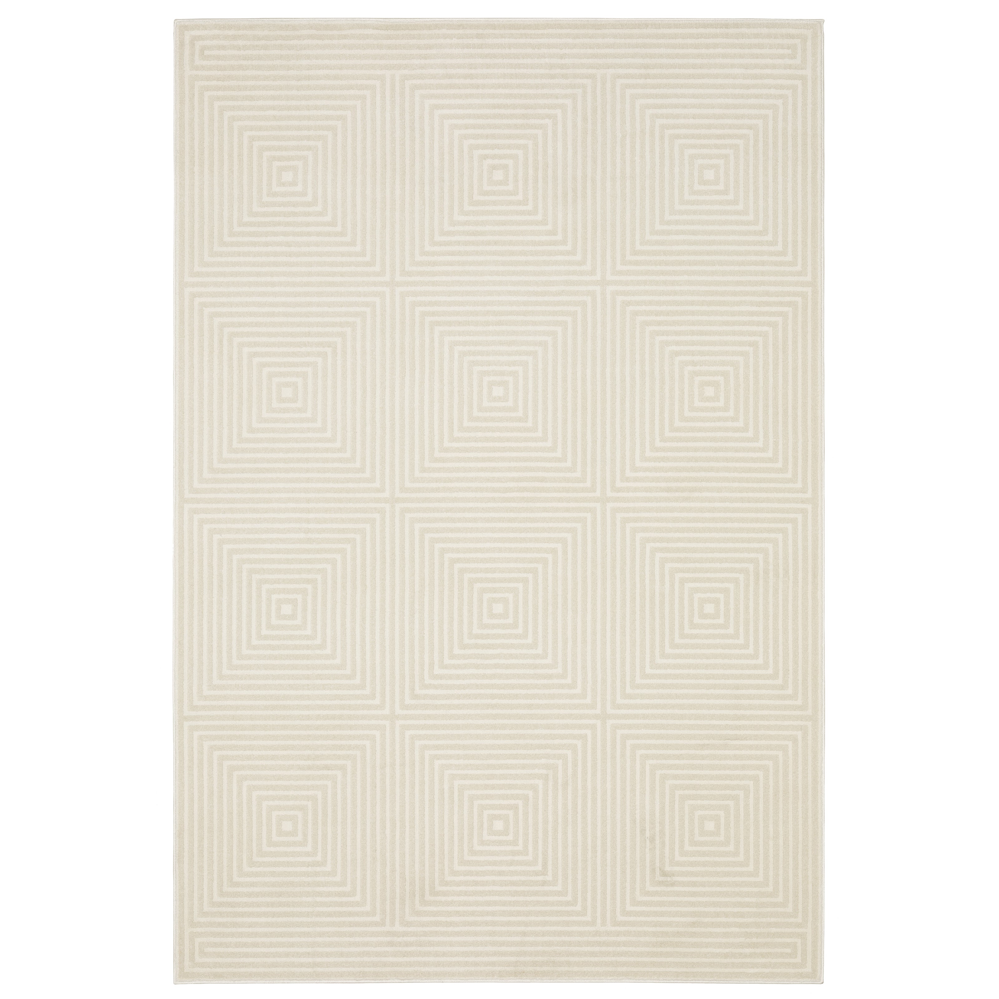 Oriental Weavers Raylan RAY04 Ivory/Ivory Area Rug
