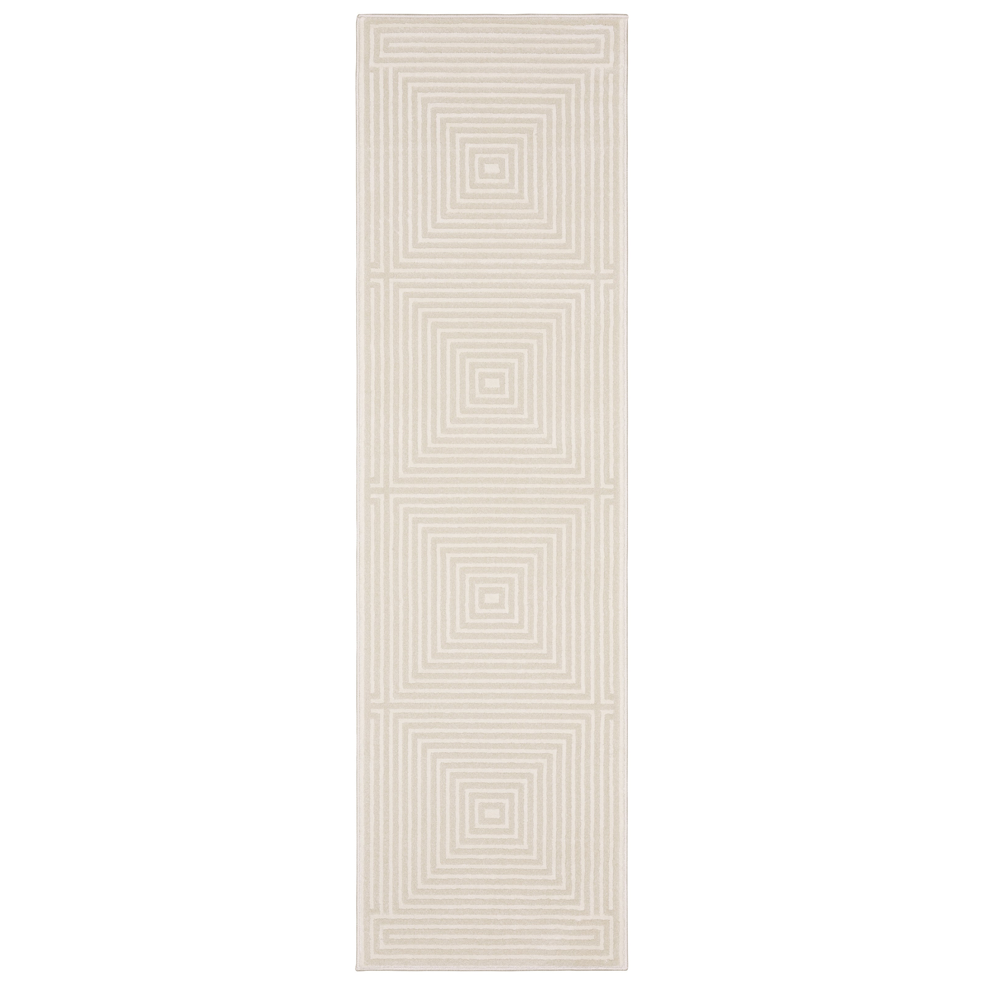 Oriental Weavers Raylan RAY04 Ivory/Ivory Area Rug