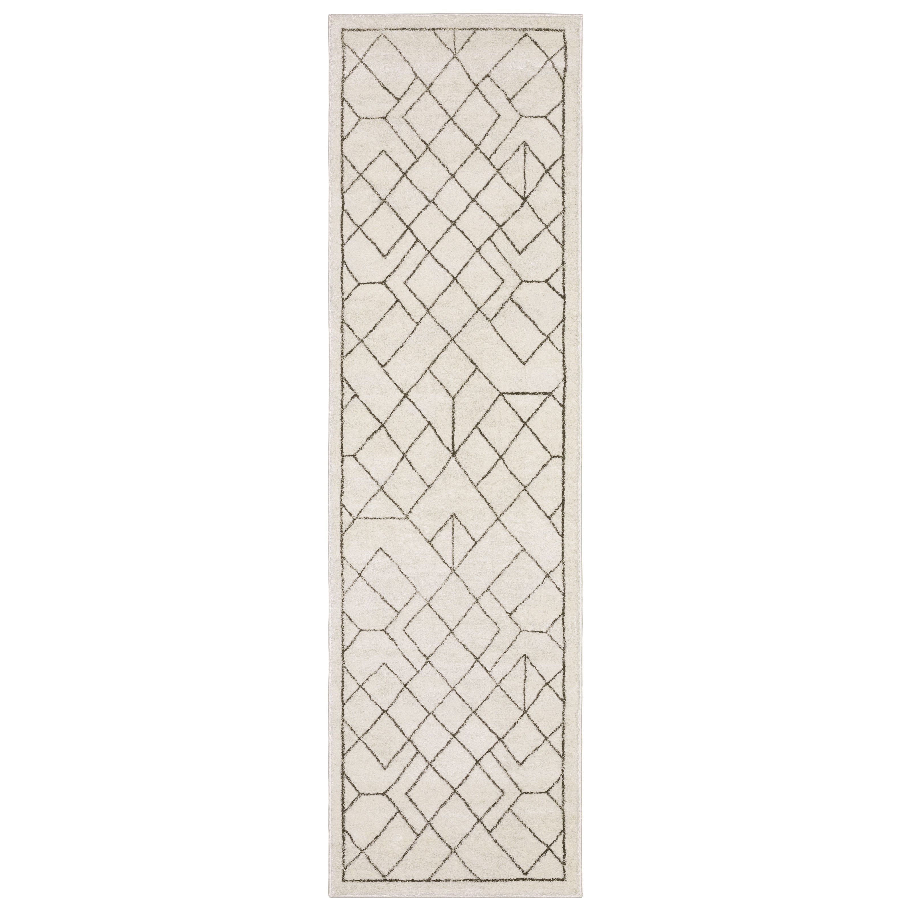 Oriental Weavers Raylan RAY06 Ivory/Brown Area Rug