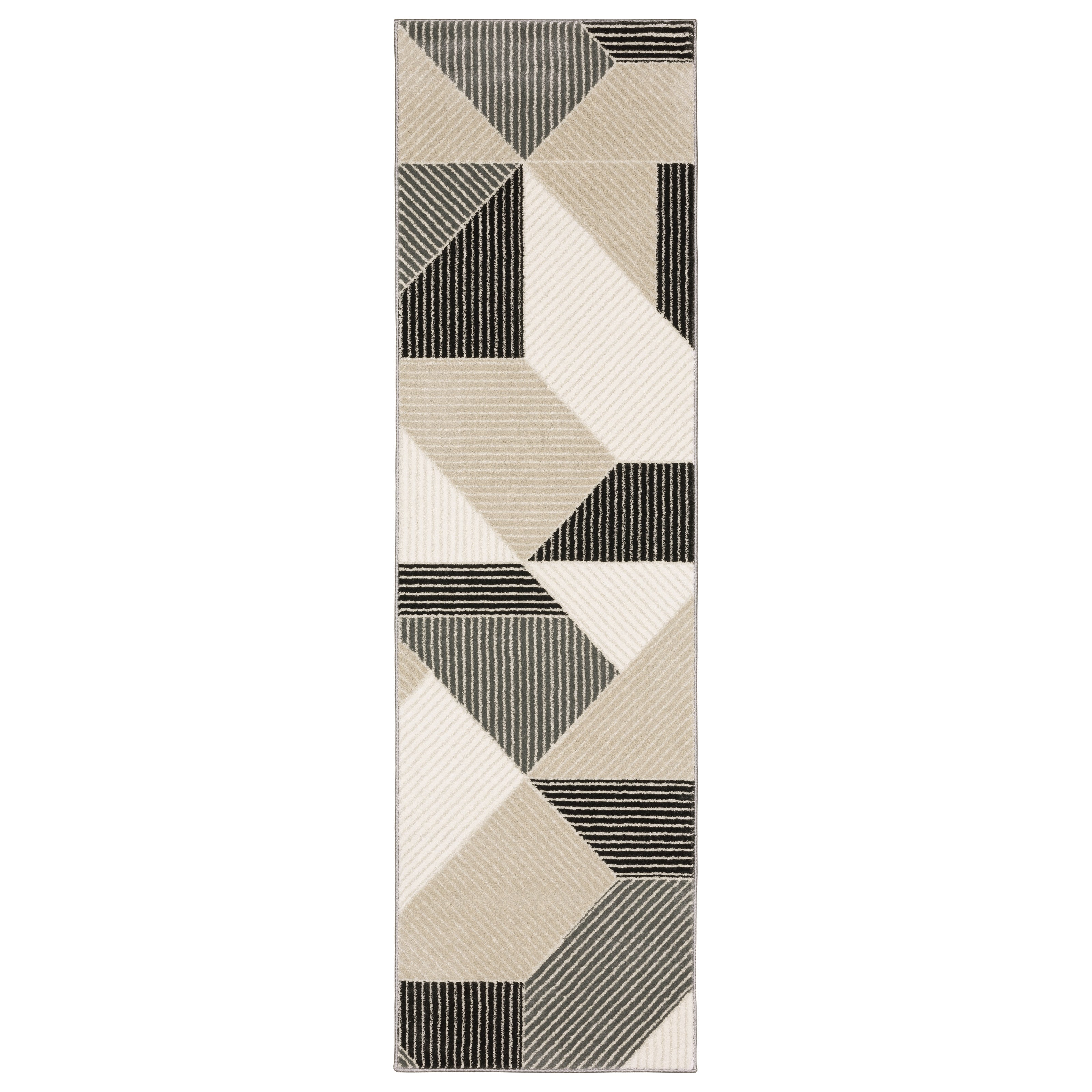 Oriental Weavers Raylan RAY07 Ivory/Black Area Rug