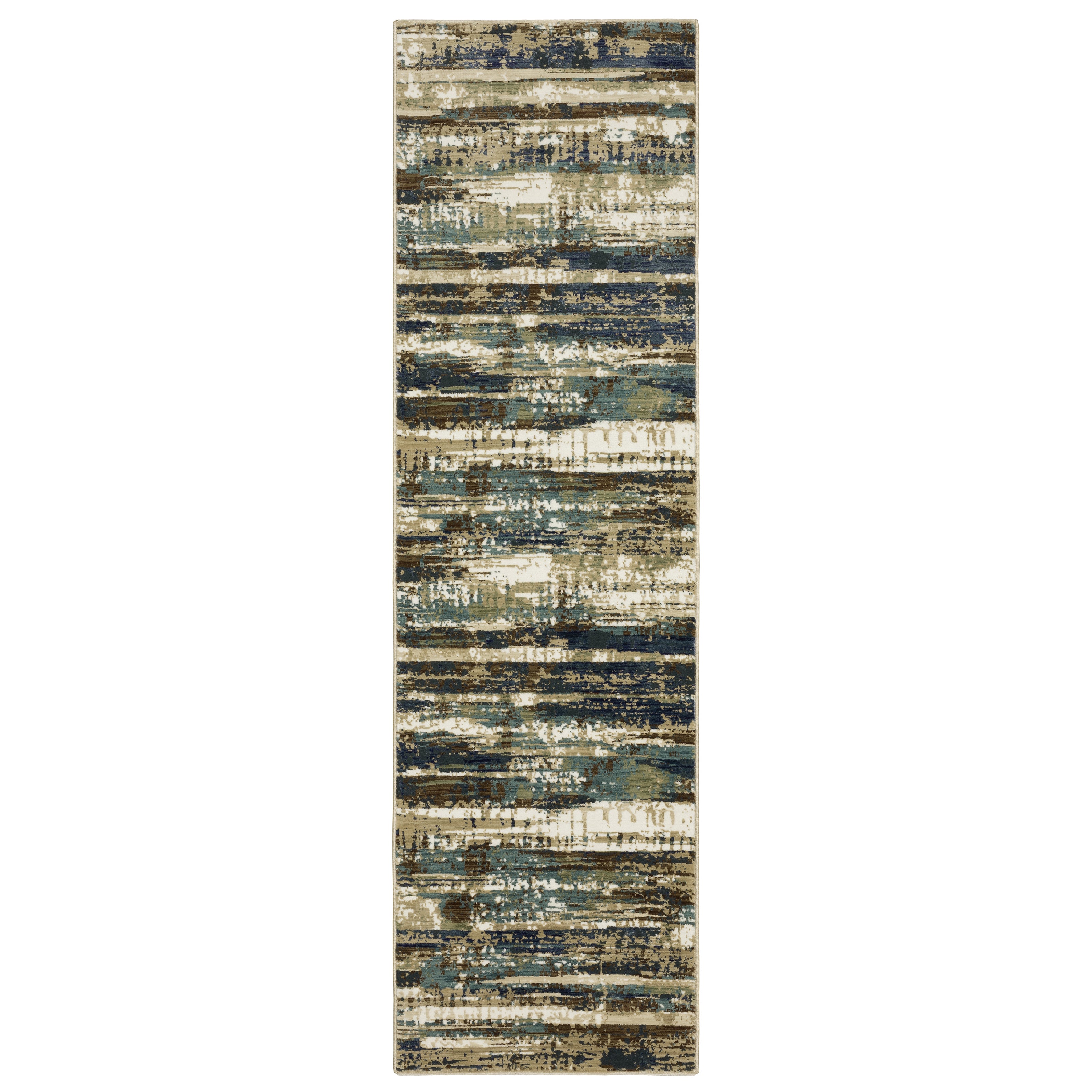 Oriental Weavers Reed RE02A Beige/Blue Area Rug