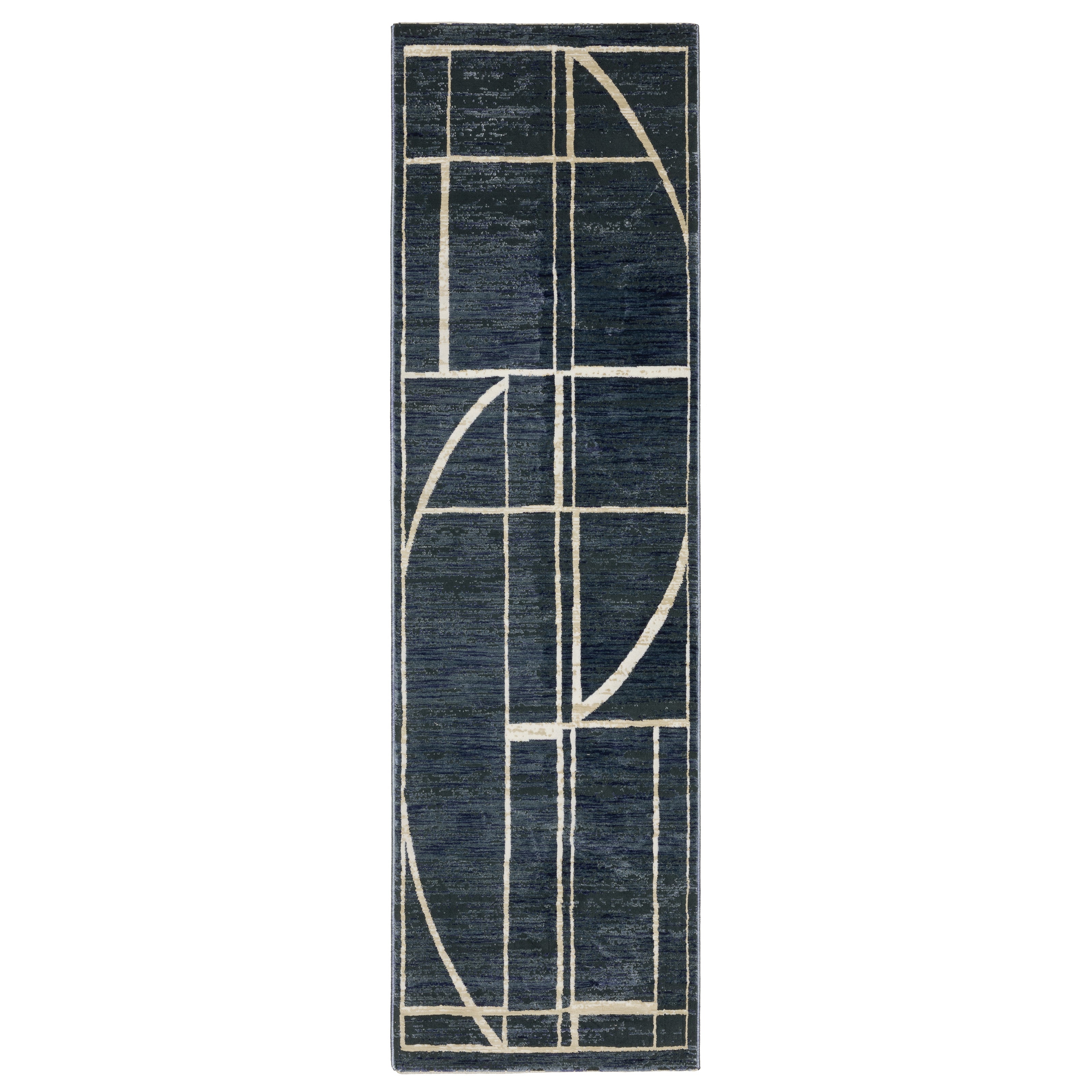 Oriental Weavers Reed RE04B Blue/Ivory Area Rug