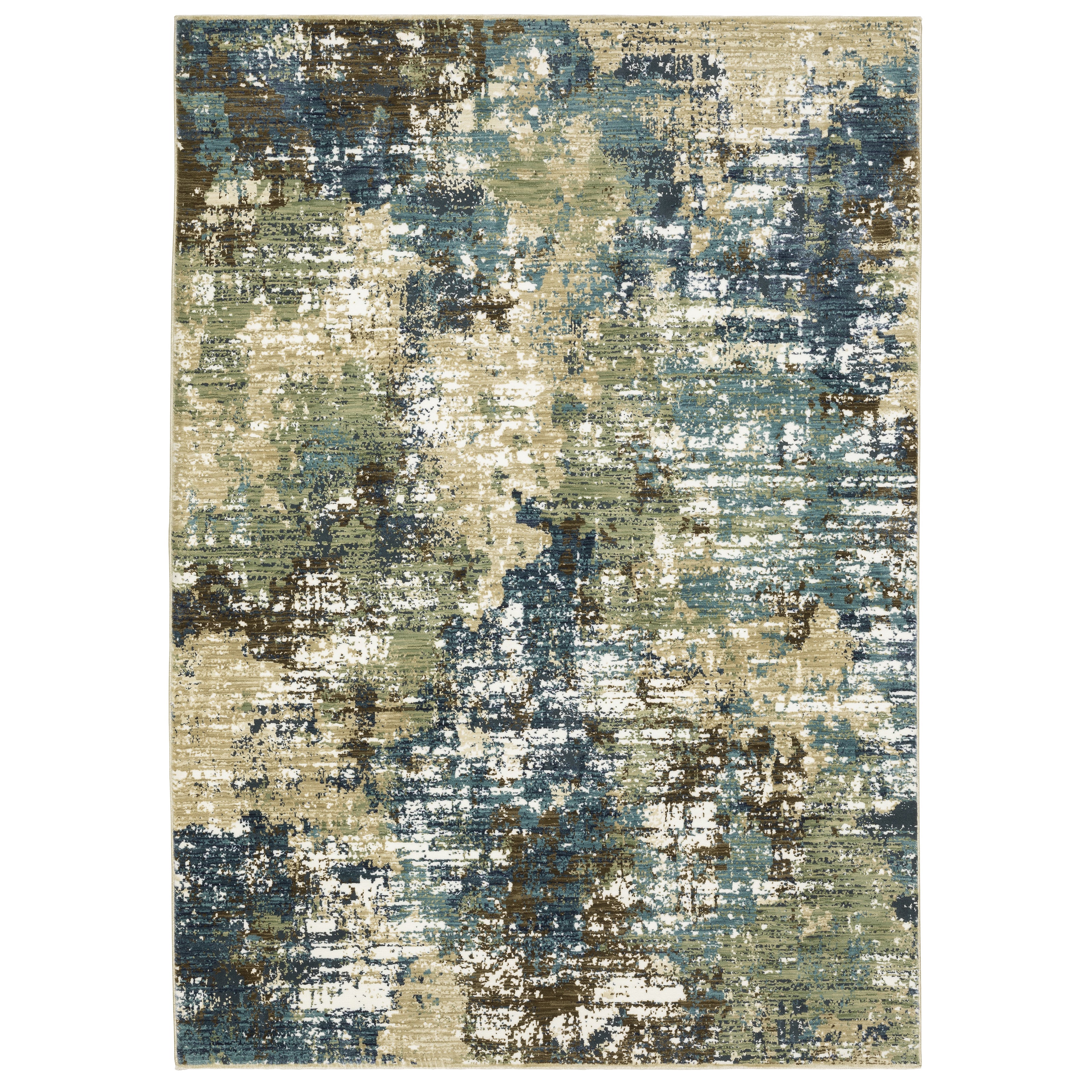 Oriental Weavers Reed RE06A Blue/Green Area Rug