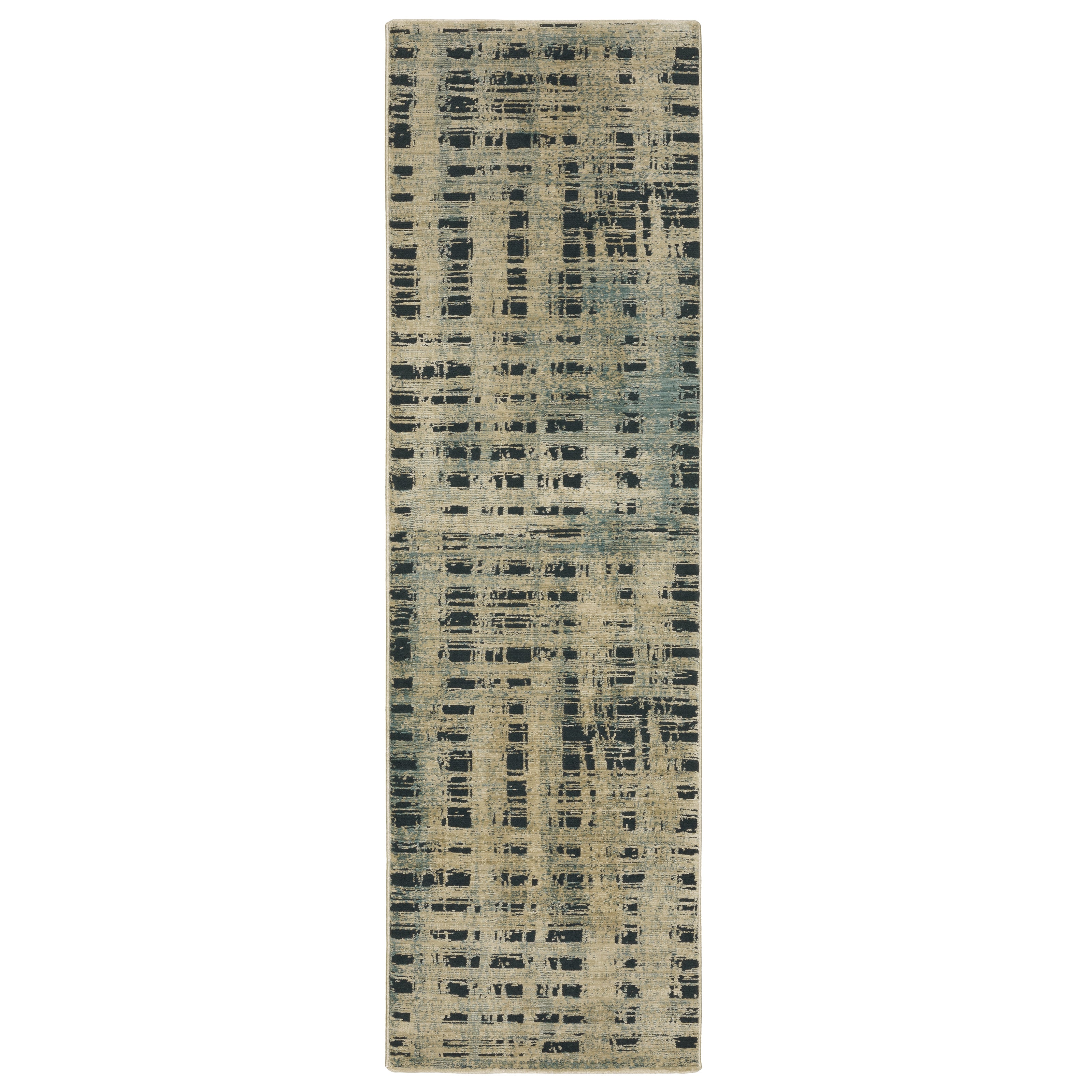 Oriental Weavers Reed RE07B Beige/Blue Area Rug