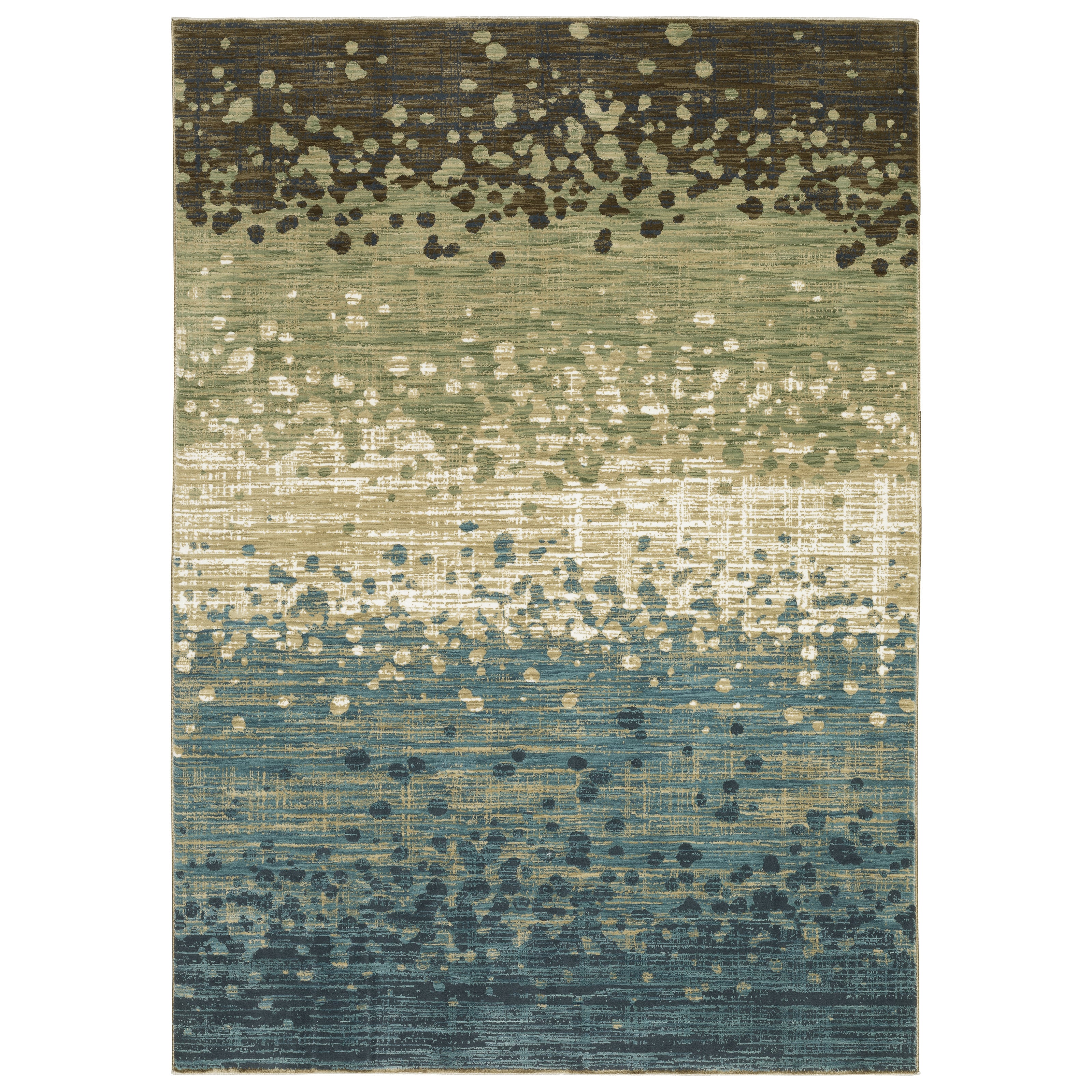 Oriental Weavers Reed RE08A Blue/Green Area Rug