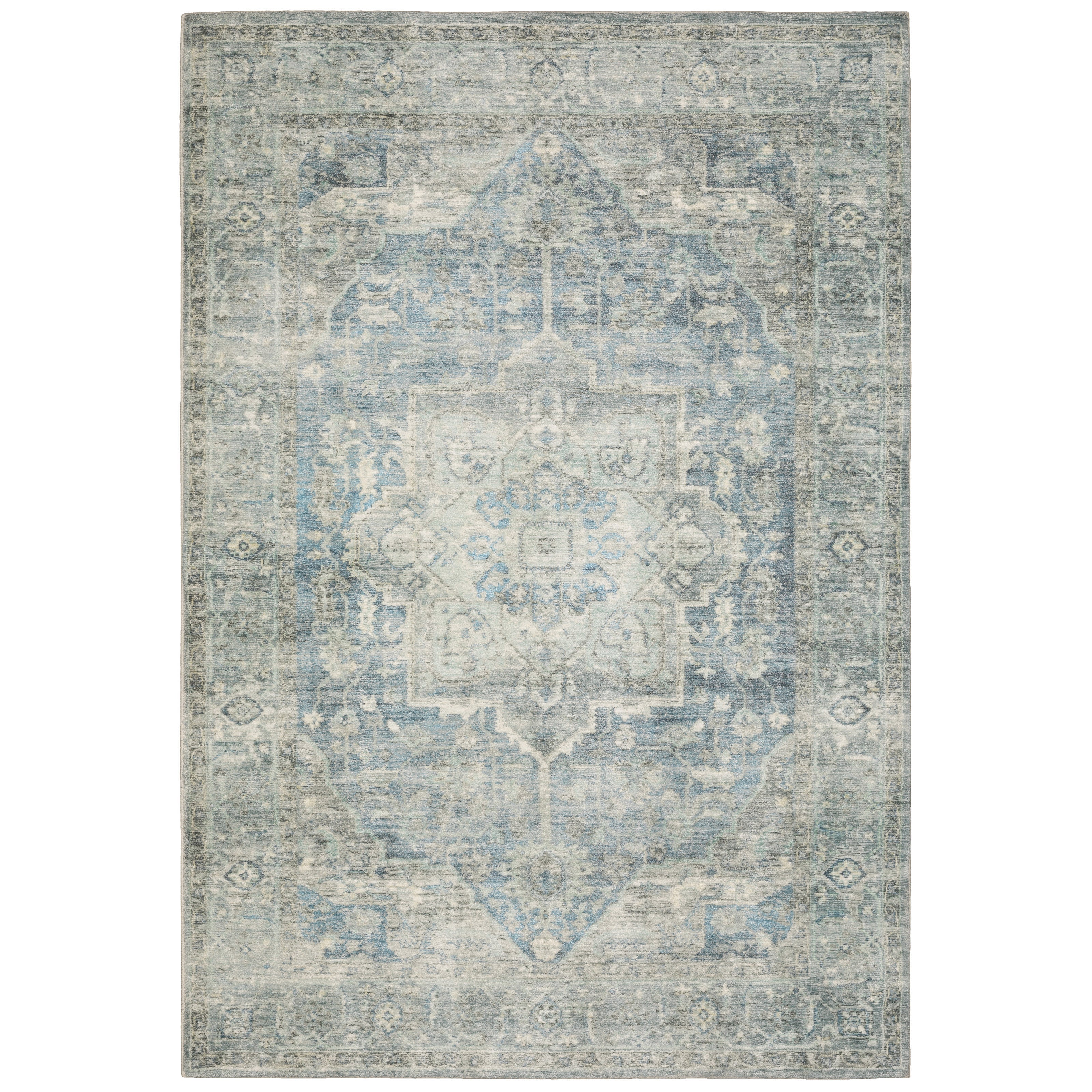 Oriental Weavers Savoy 28102 Grey/Blue Area Rug