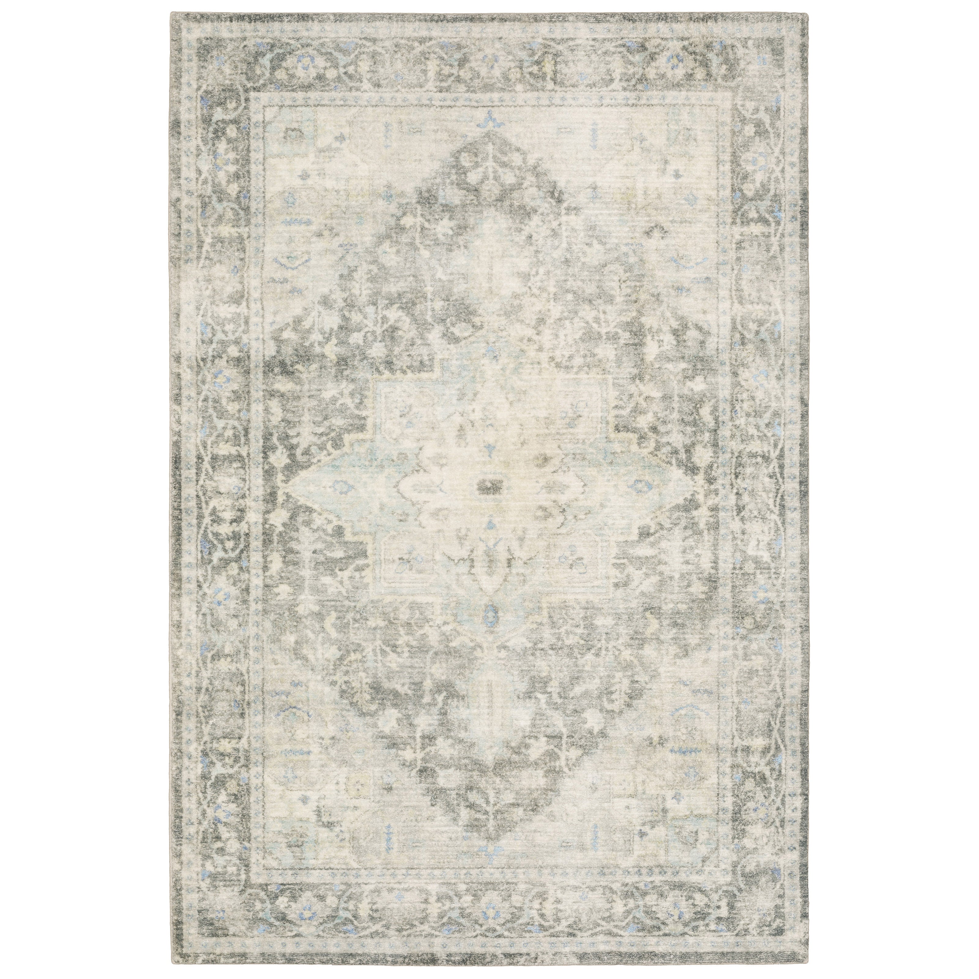 Oriental Weavers Savoy 28104 Grey/Ivory Area Rug