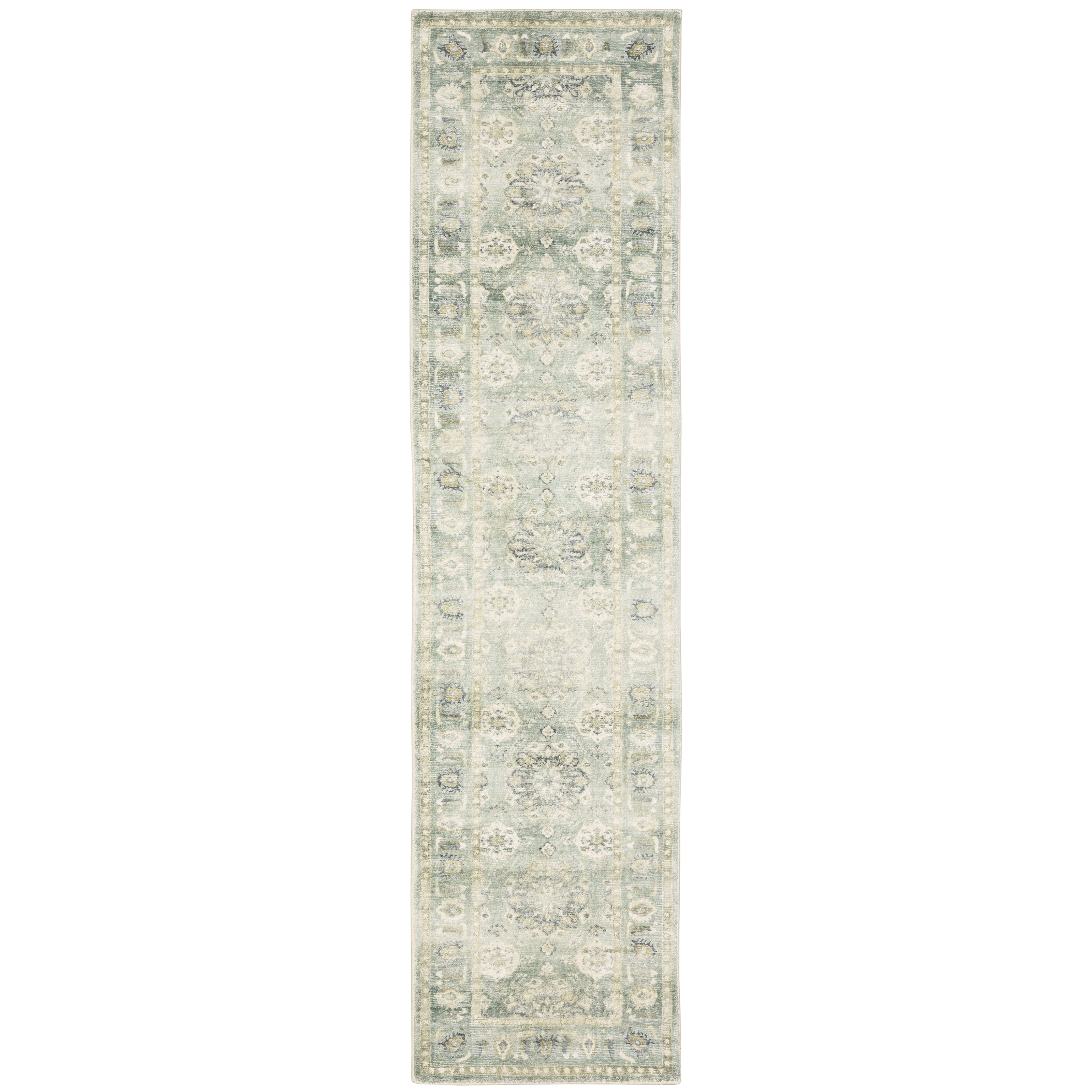 Oriental Weavers Savoy 28107 Green/Ivory Area Rug