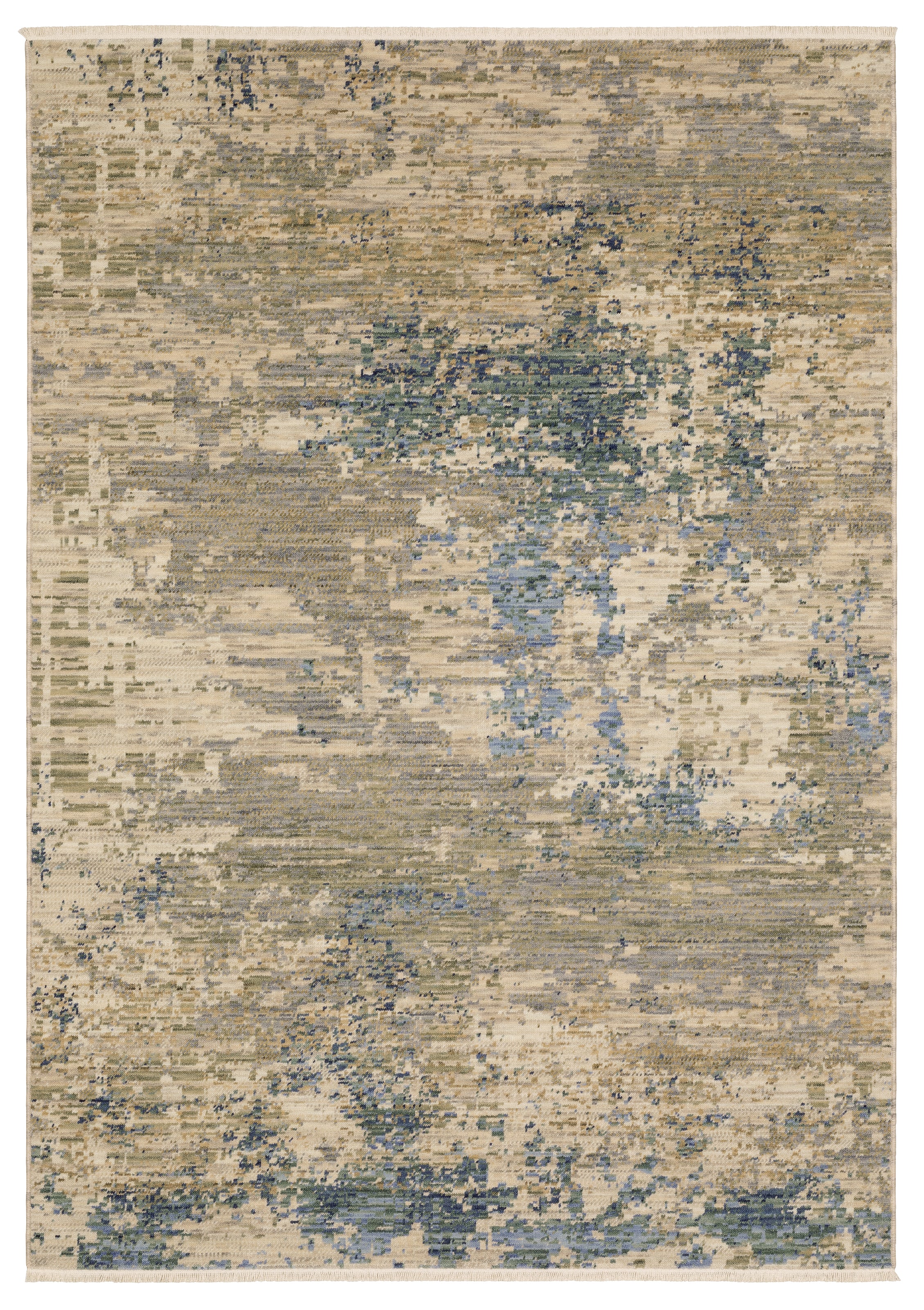 Oriental Weavers Soleri SOL07 Beige/Blue Area Rug