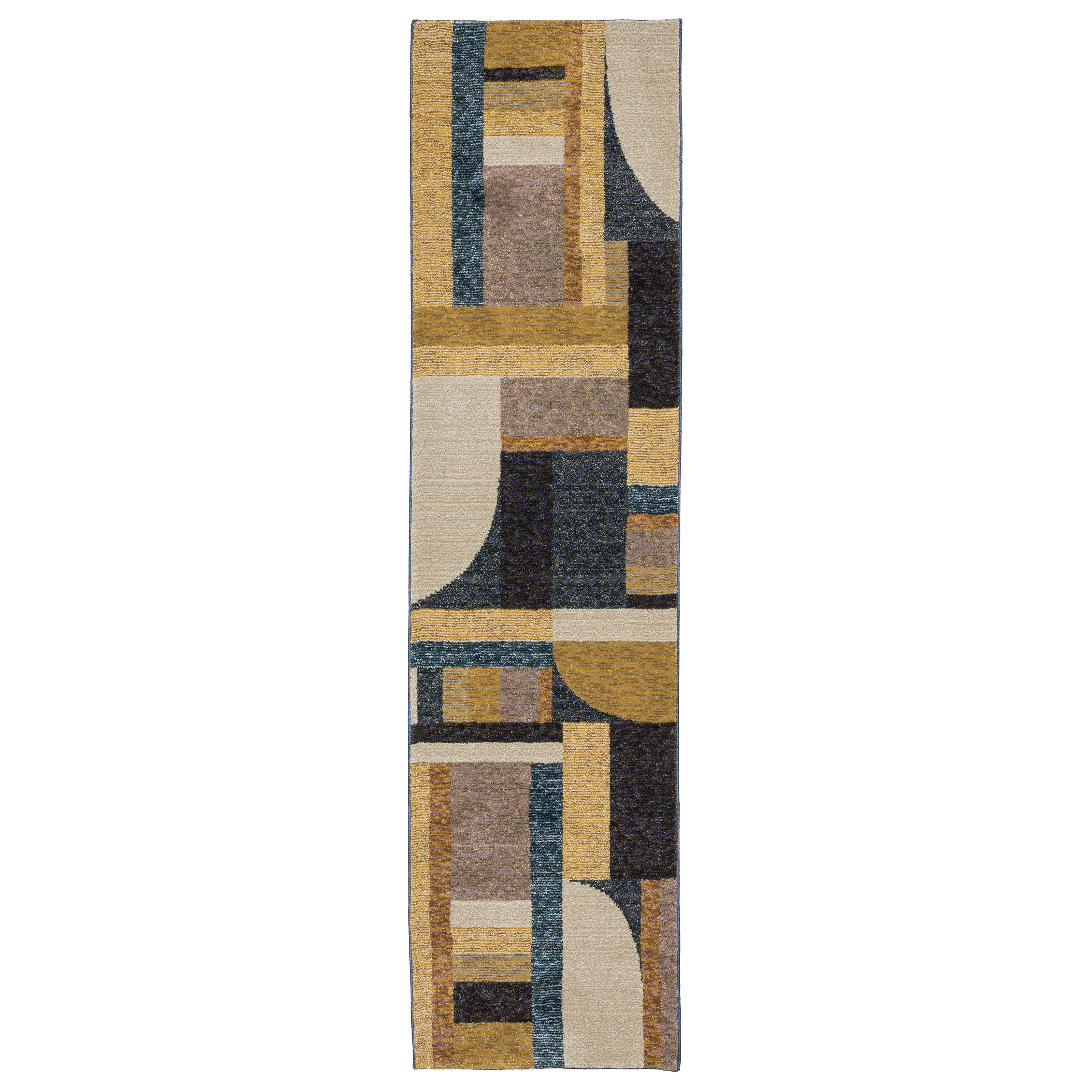 Oriental Weavers Strada STR01 Gold/Blue Area Rug