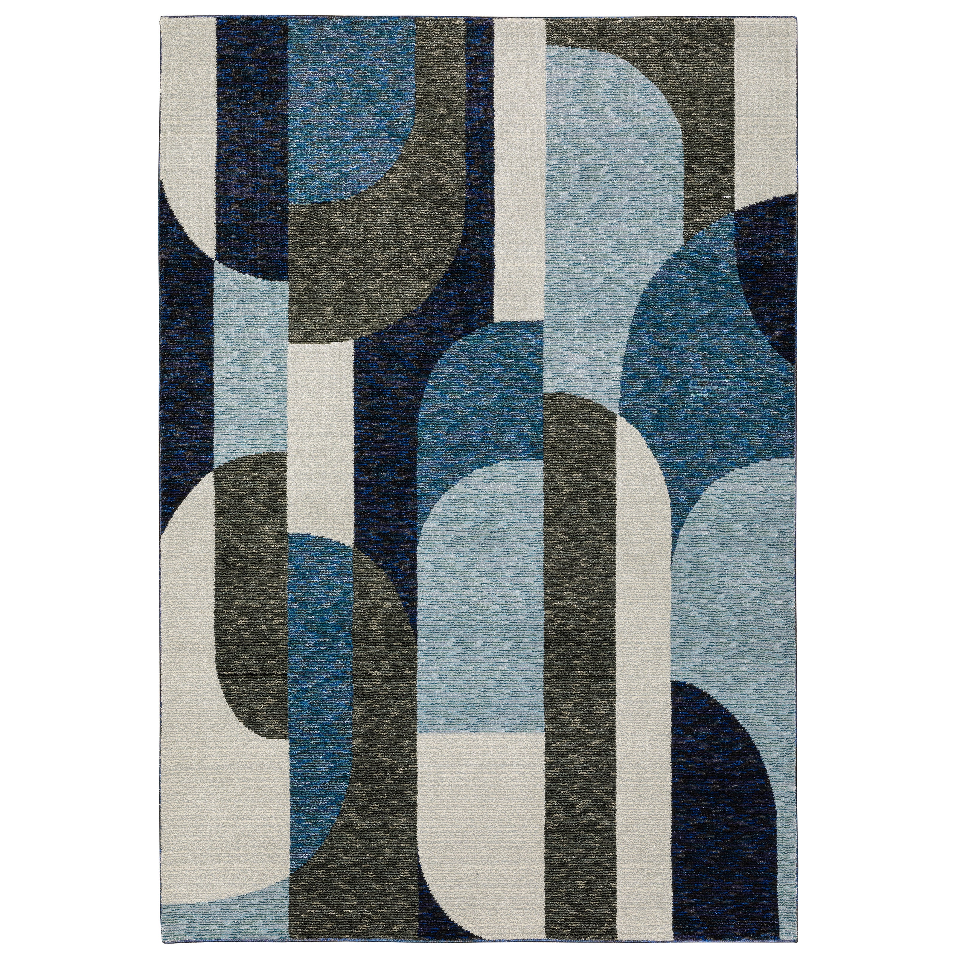 Oriental Weavers Strada STR03 Blue/Grey Area Rug
