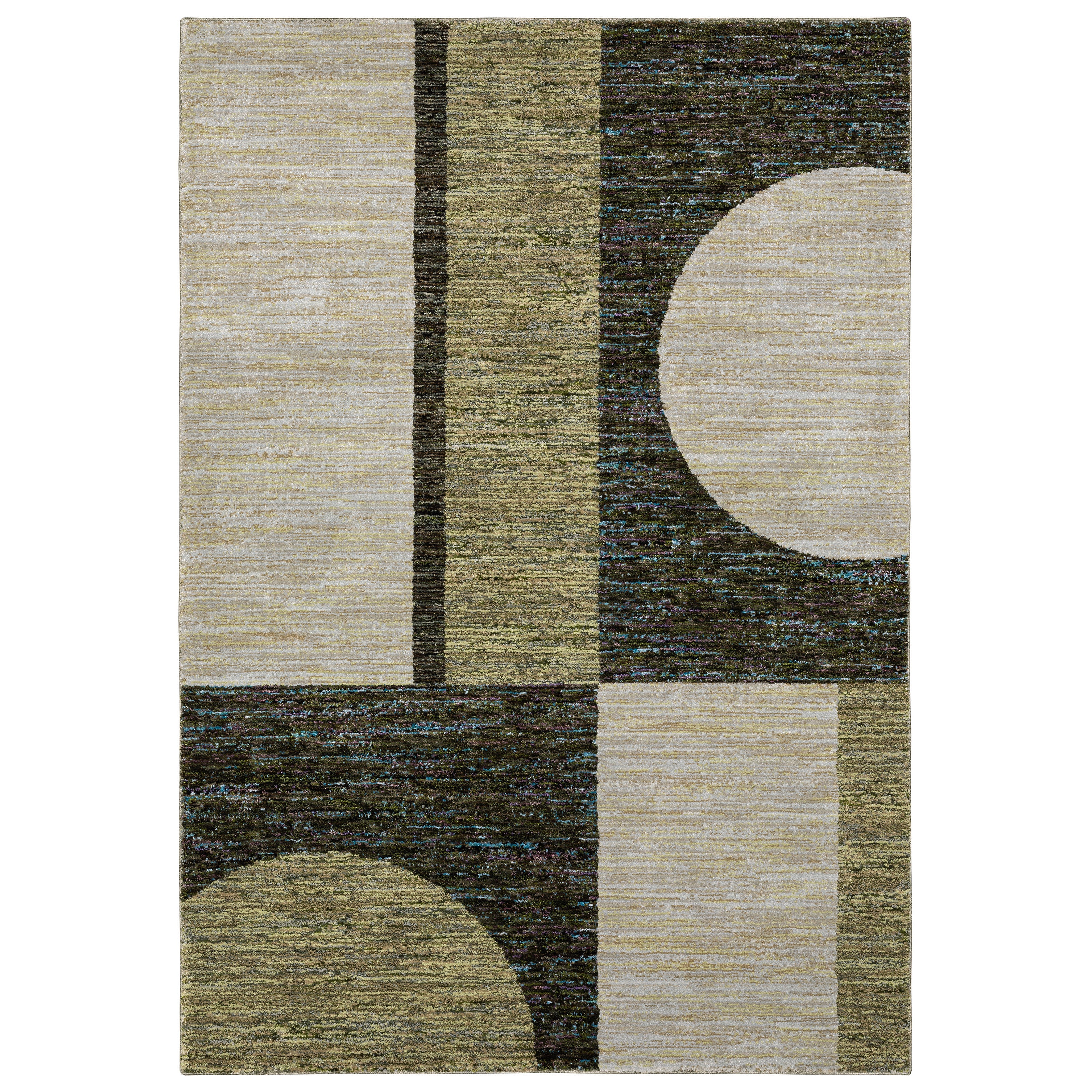Oriental Weavers Strada STR05 Green/Beige Area Rug