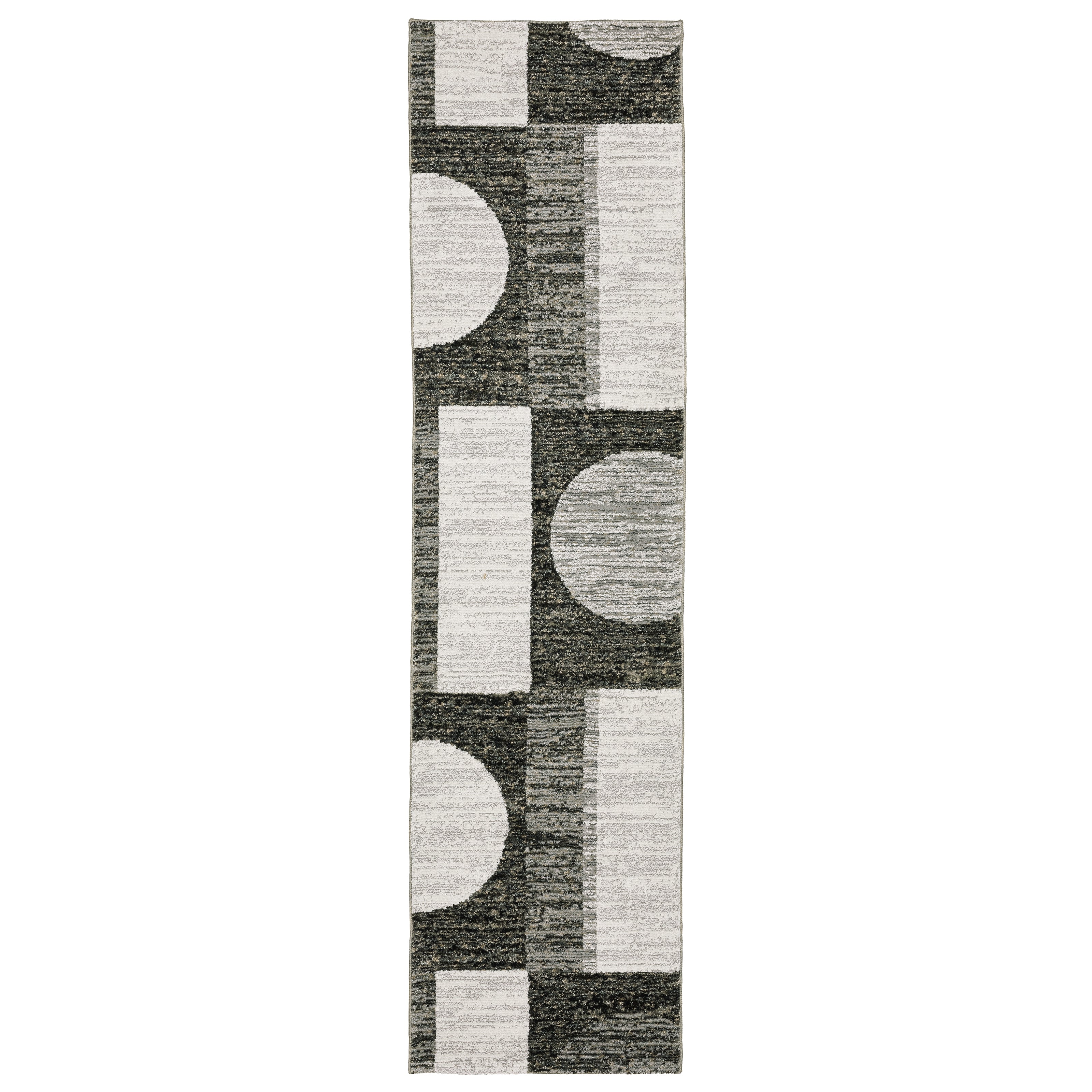 Oriental Weavers Strada STR06 Charcoal/Grey Area Rug