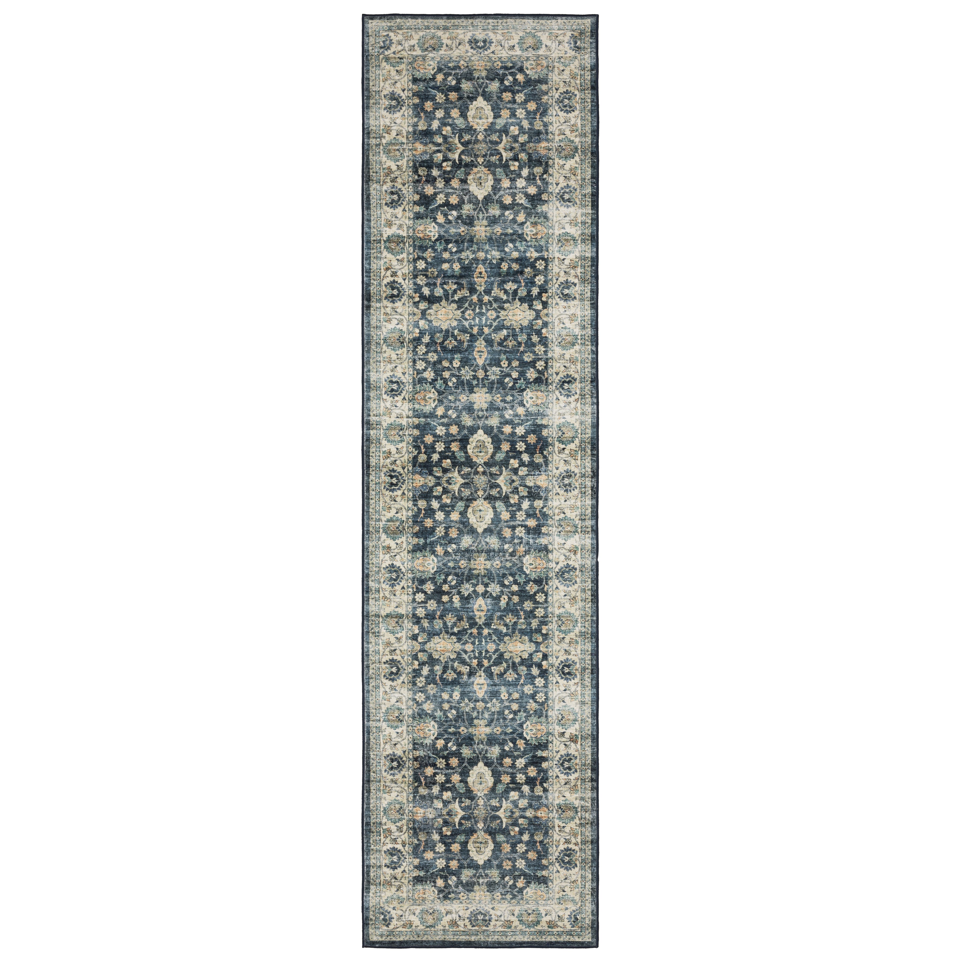 Oriental Weavers Sumter SUM02 Blue/Ivory Area Rug