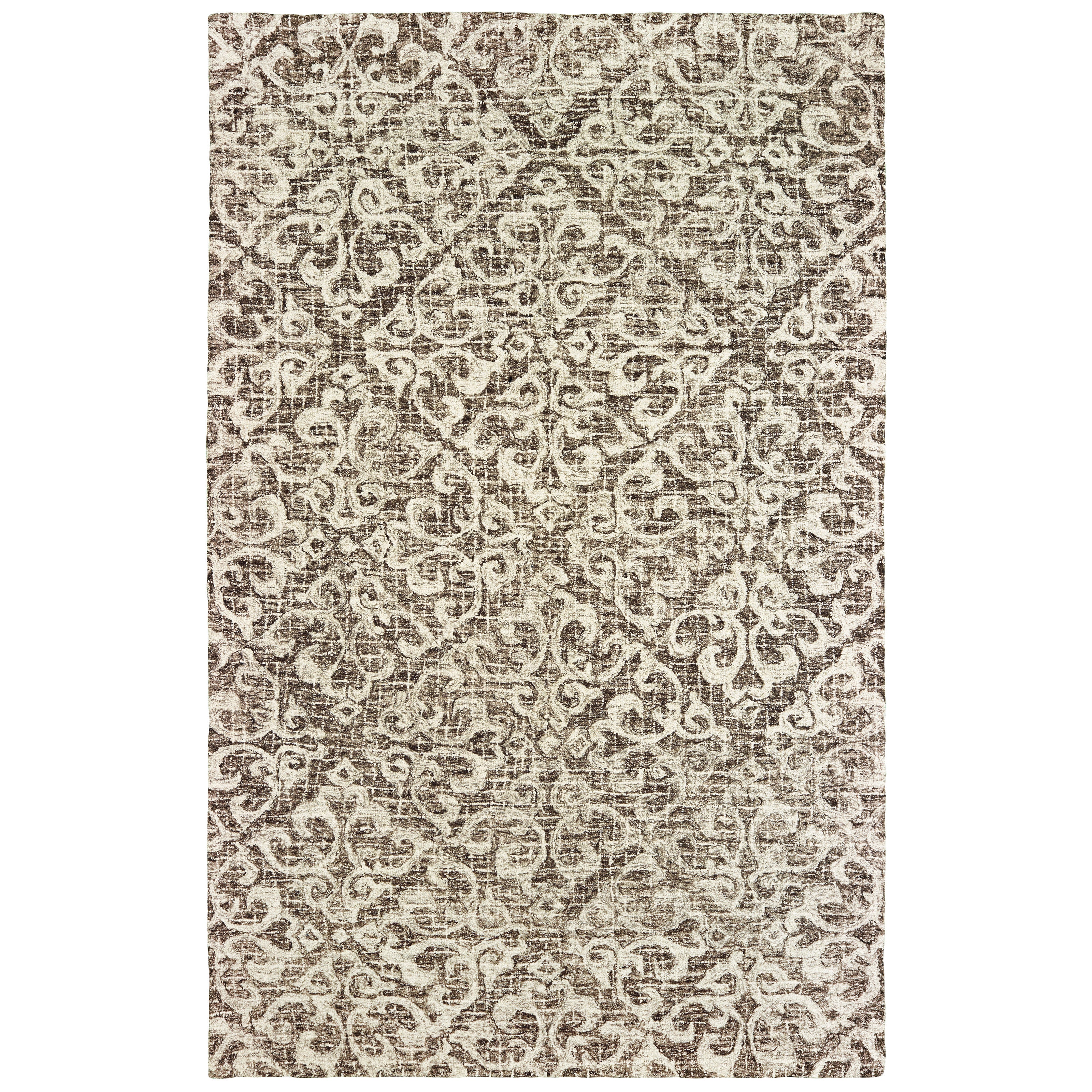 Oriental Weavers Tallavera 55607 Brown/Ivory Area Rug