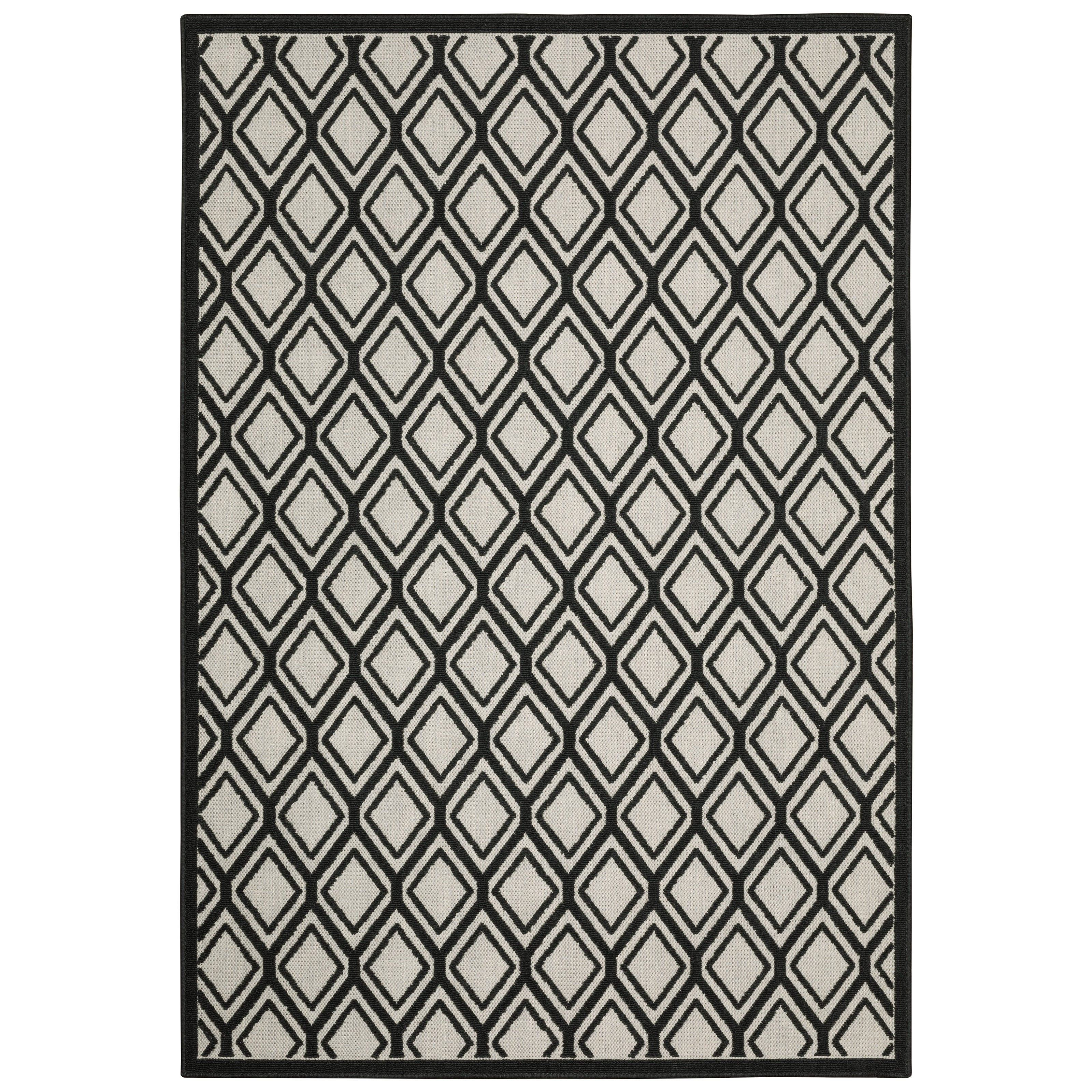 Oriental Weavers Torrey 531W Black/Beige Area Rug