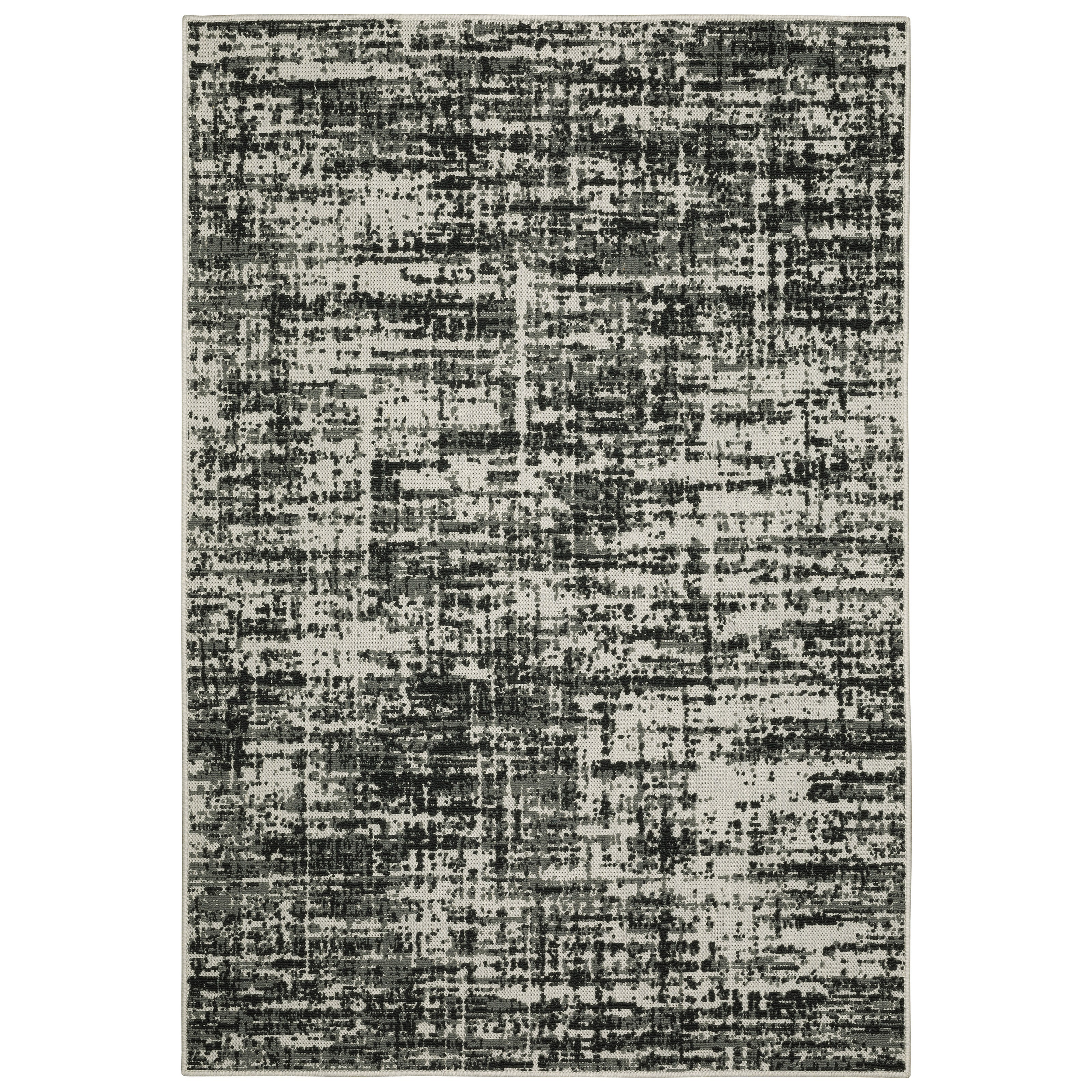 Oriental Weavers Torrey 5562E Beige/Black Area Rug