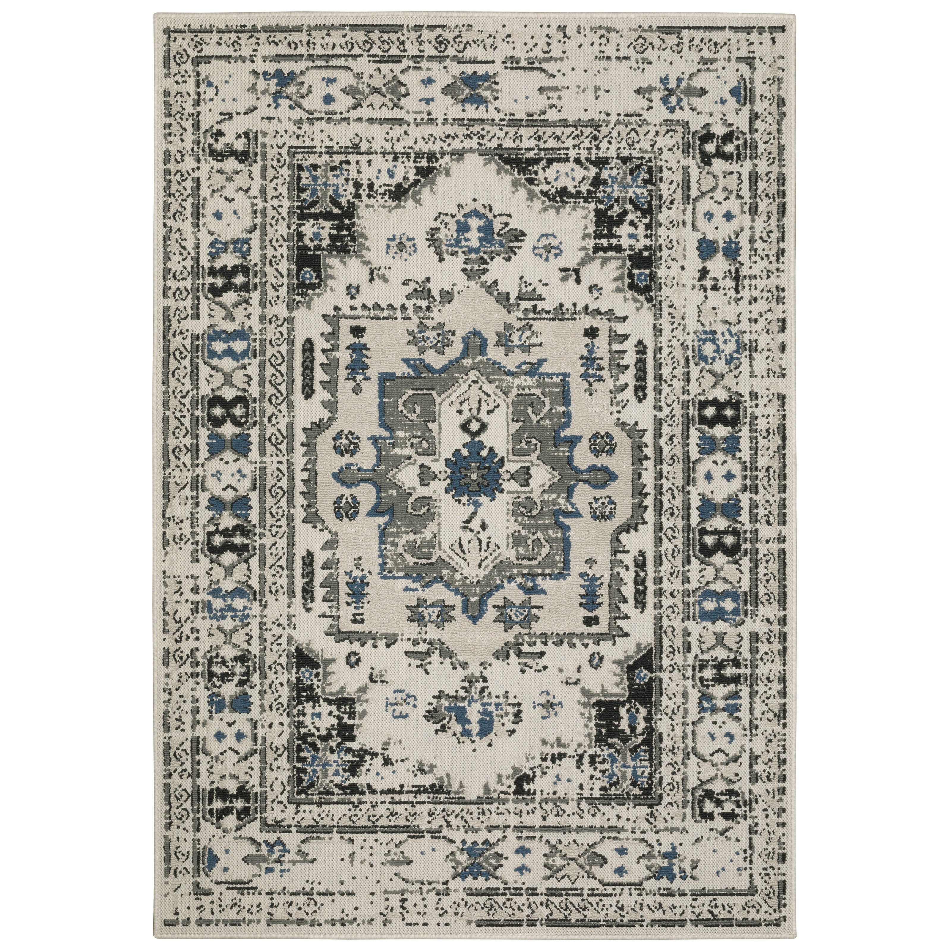 Oriental Weavers Torrey 5570Y Beige/Grey Area Rug