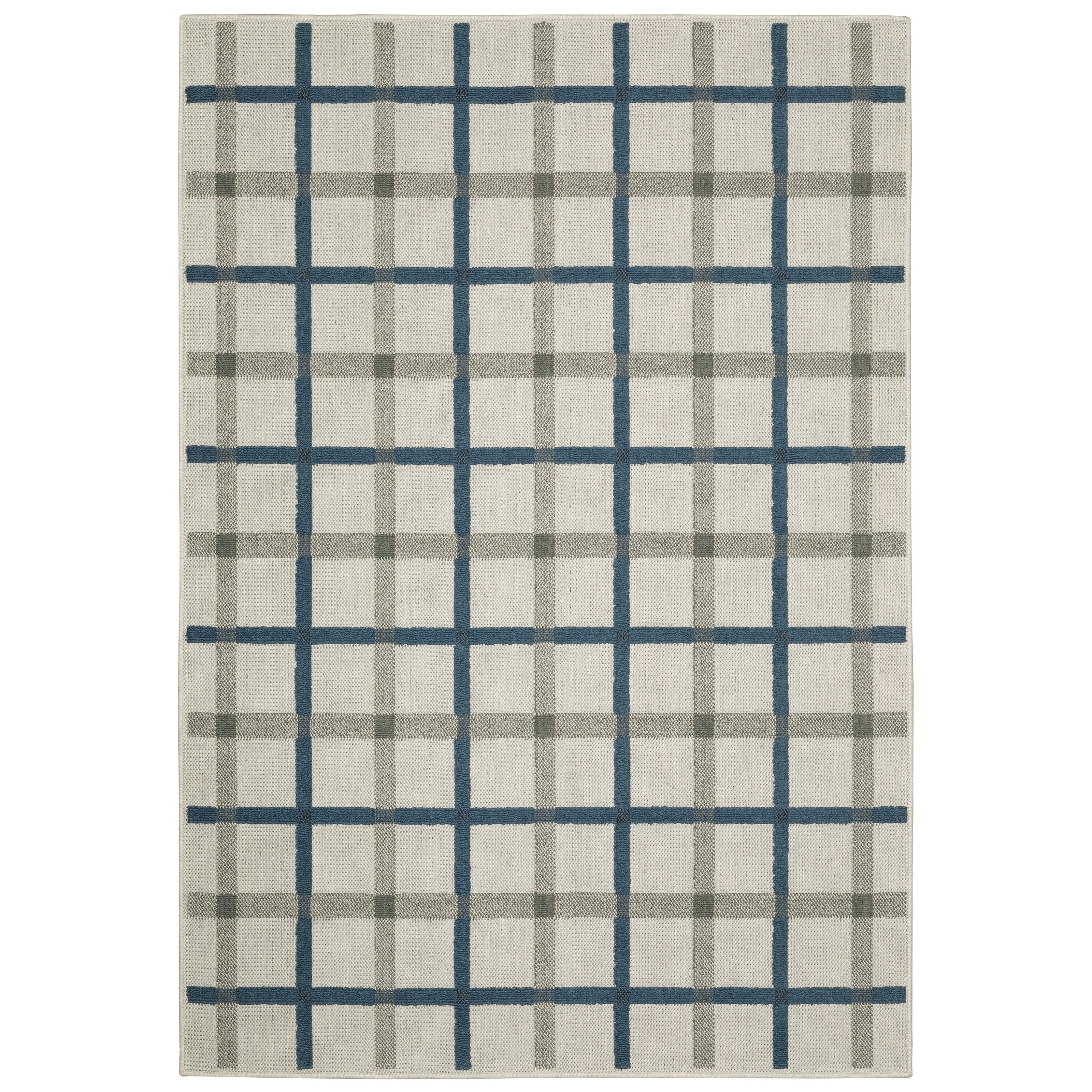 Oriental Weavers Torrey 72J Beige/Blue Area Rug