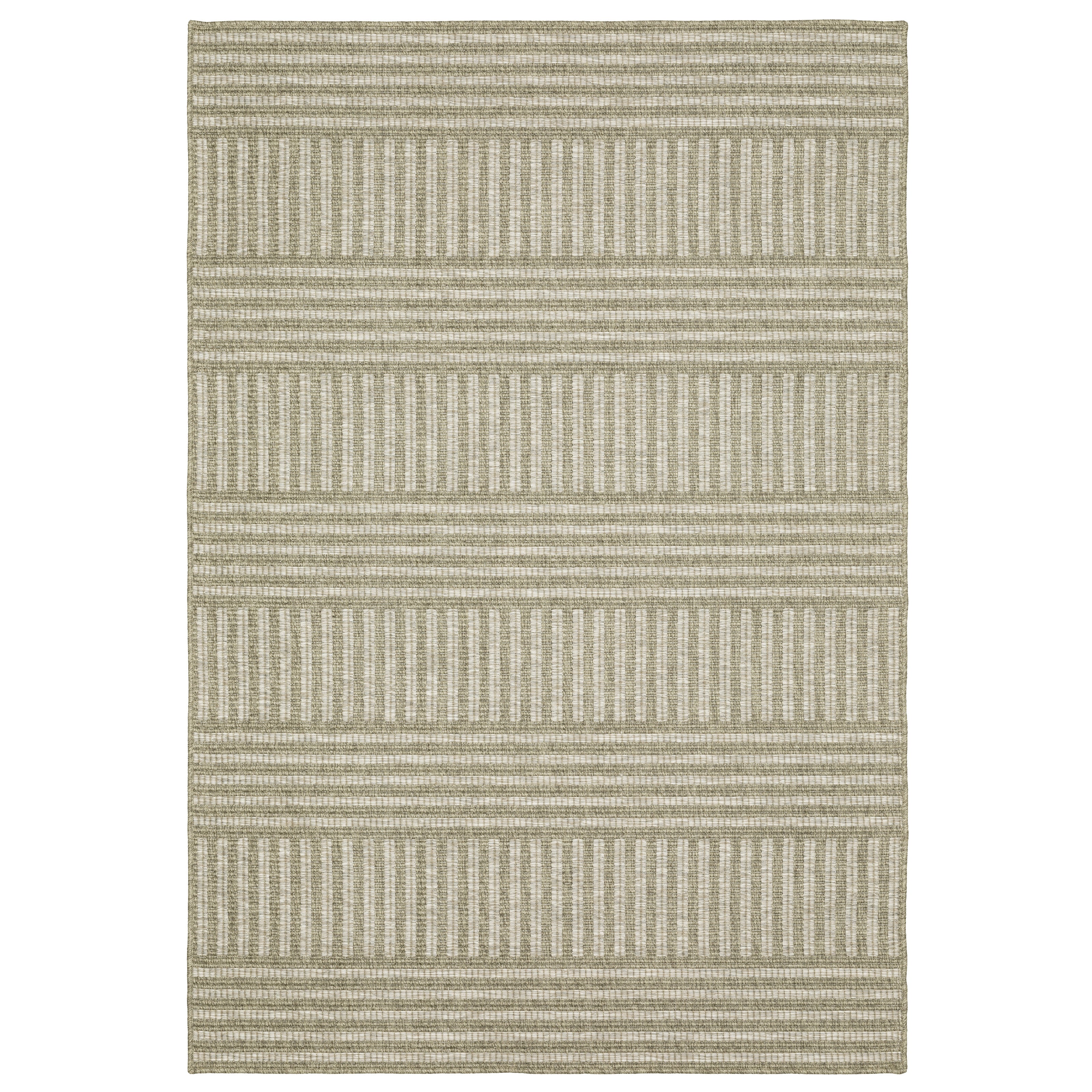 Oriental Weavers Tortuga TR02A Beige/Black Area Rug