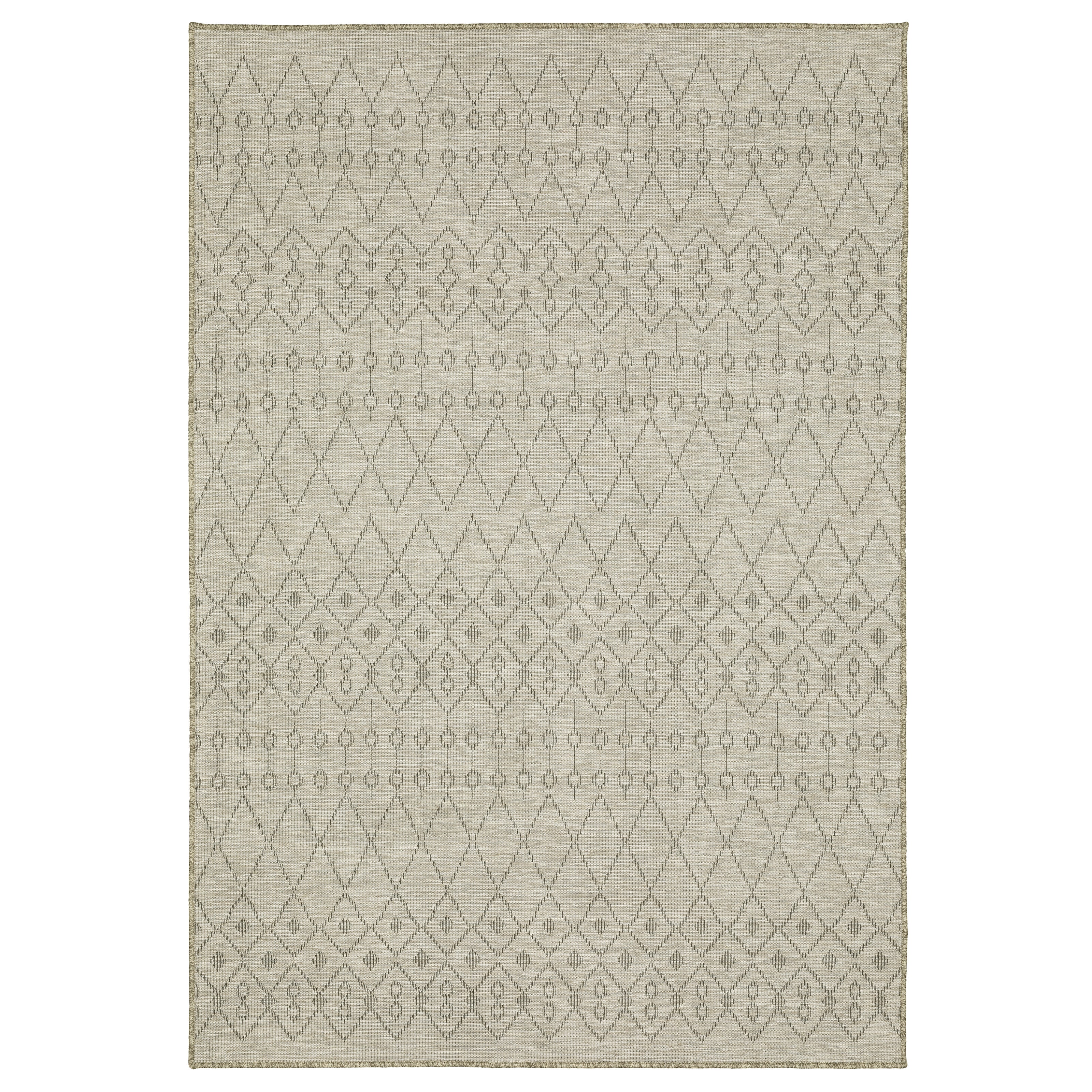 Oriental Weavers Tortuga TR04A Beige/Black Area Rug