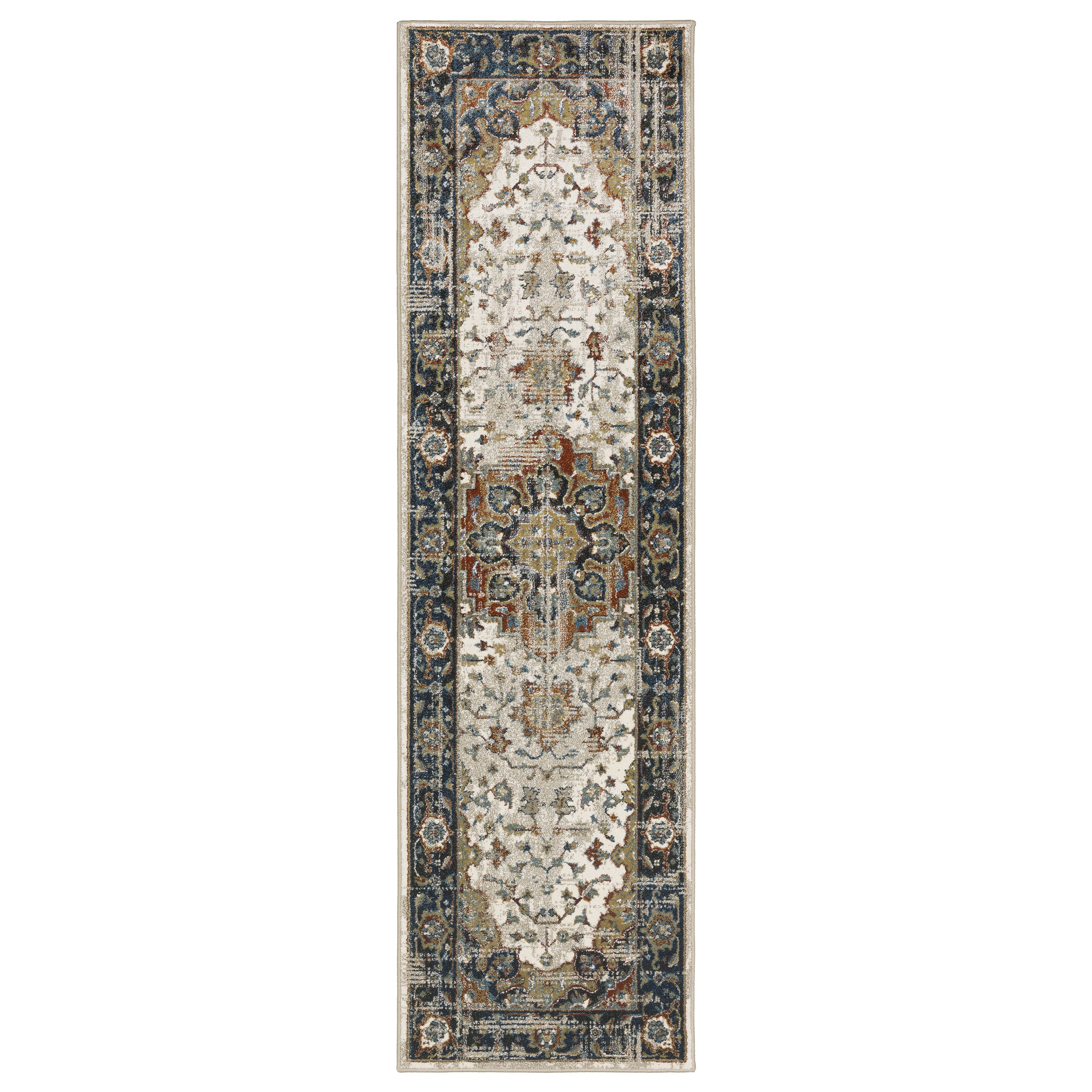 Oriental Weavers Venice 1104W Grey/Blue Area Rug