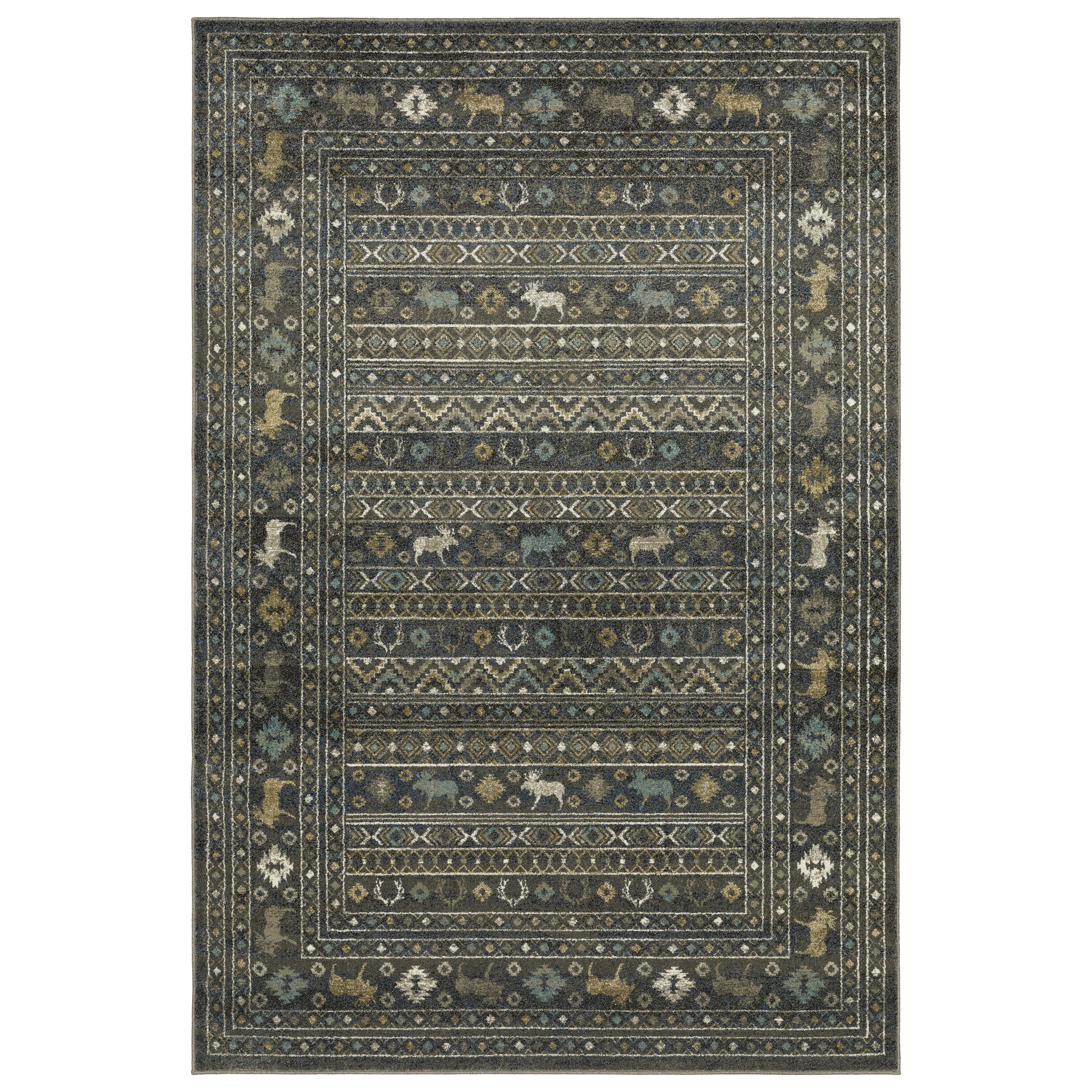 Oriental Weavers Venice 248W Ivory/Multi Area Rug
