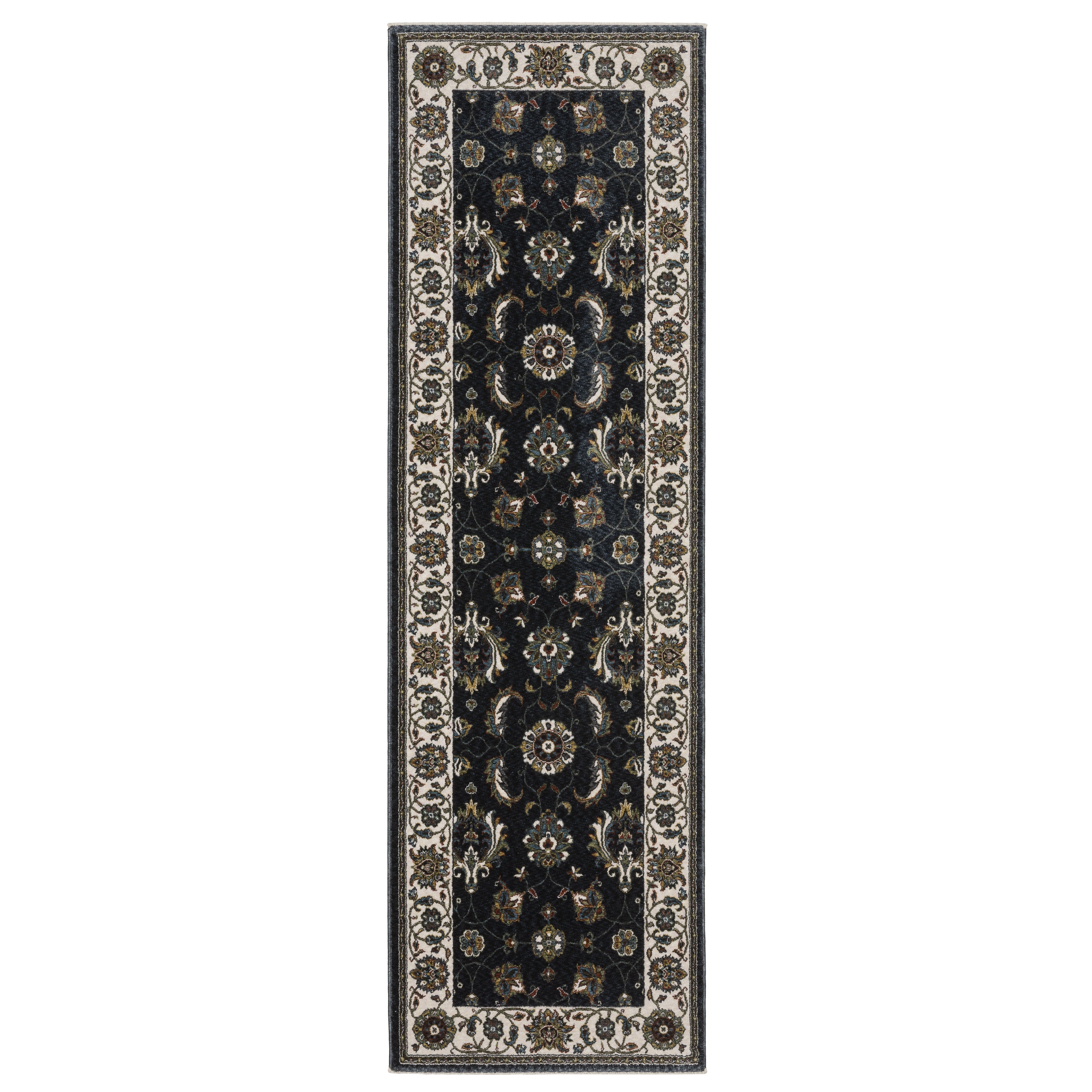 Oriental Weavers Vivian VI03A Blue/Ivory Area Rug